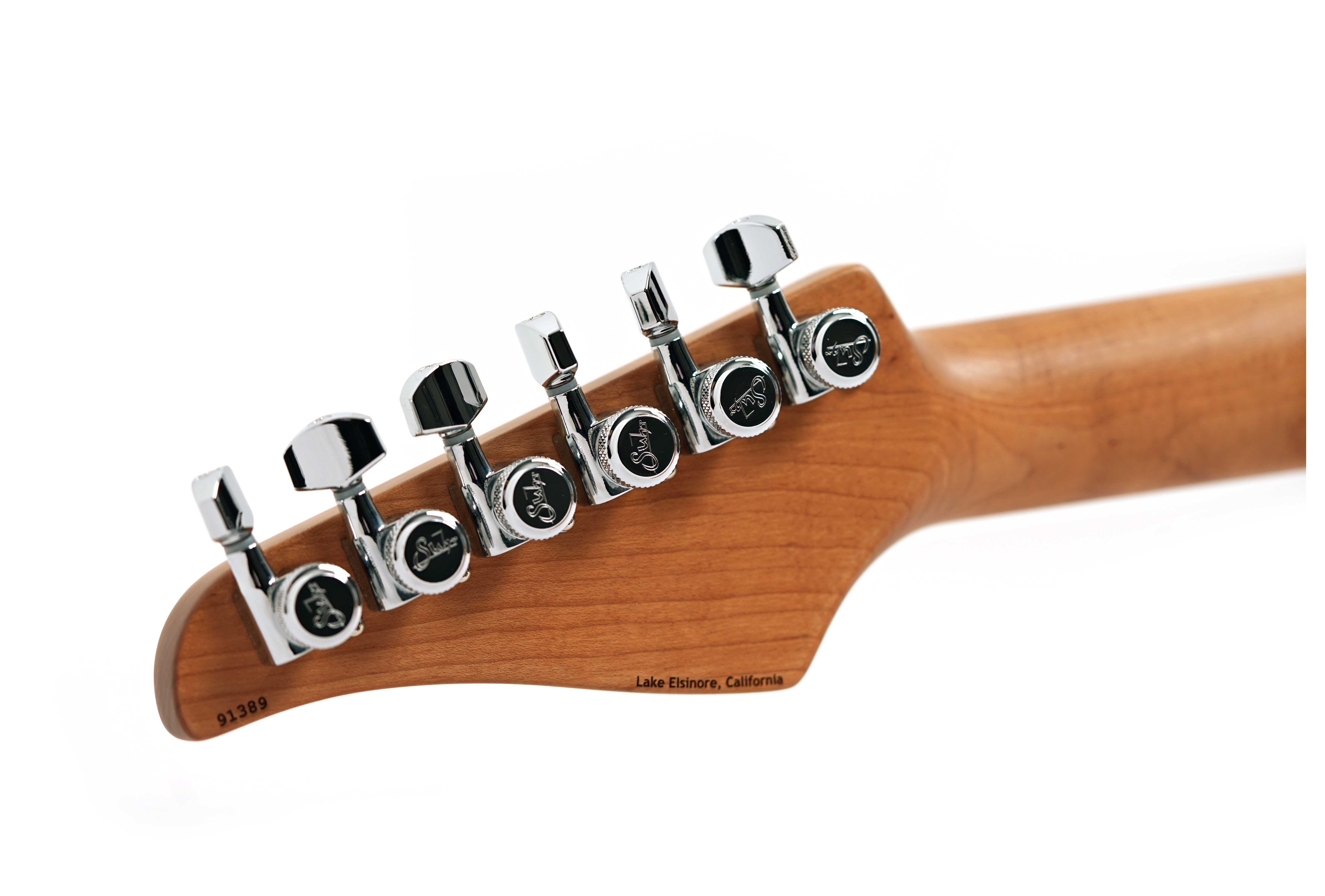 Suhr Modern Plus Charcoal Burst HSH Roasted Maple Fingerboard #91389