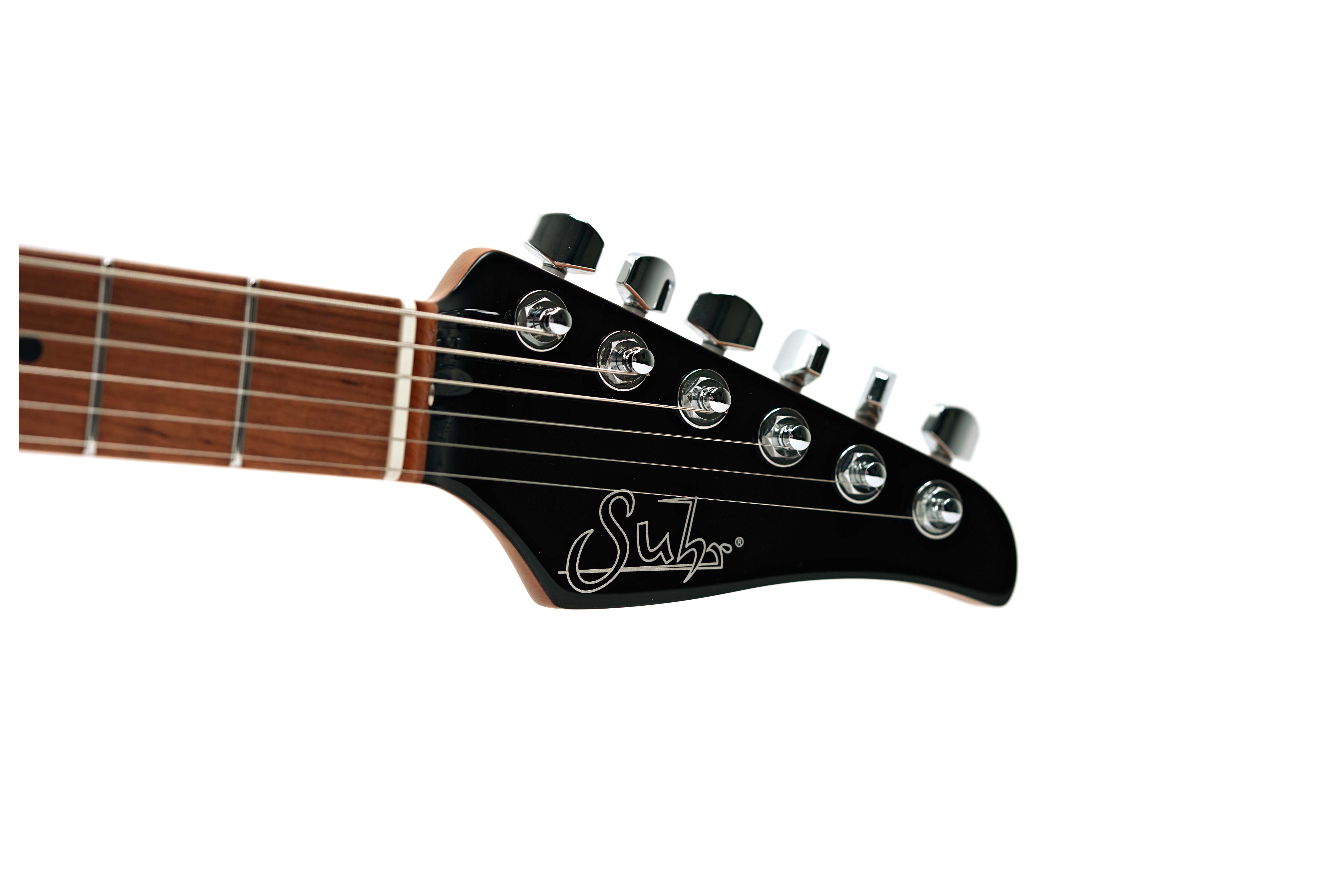 Suhr Modern Plus Charcoal Burst HSH Roasted Maple Fingerboard #91382
