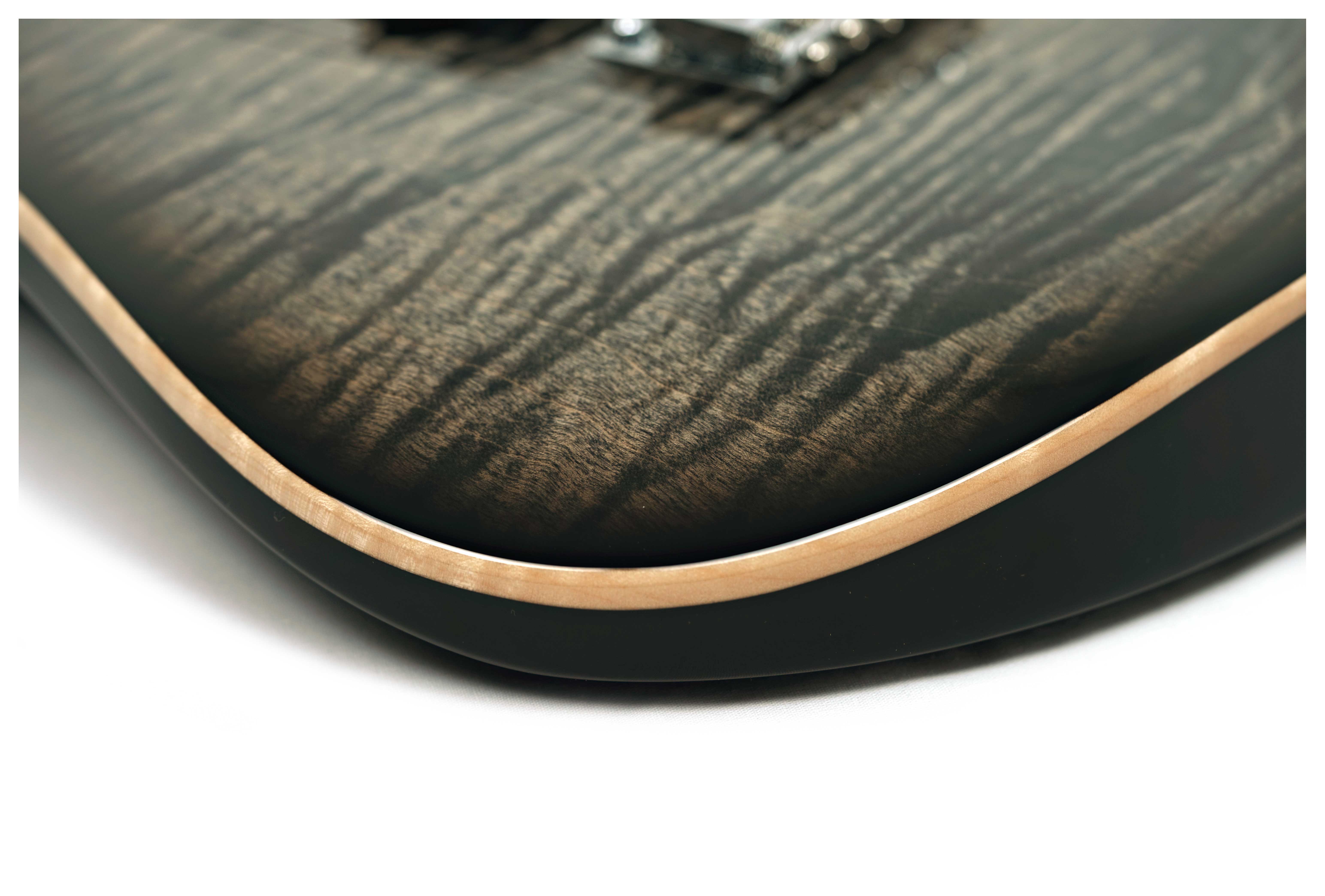 Suhr Modern Plus Charcoal Burst HSH Roasted Maple Fingerboard #91382