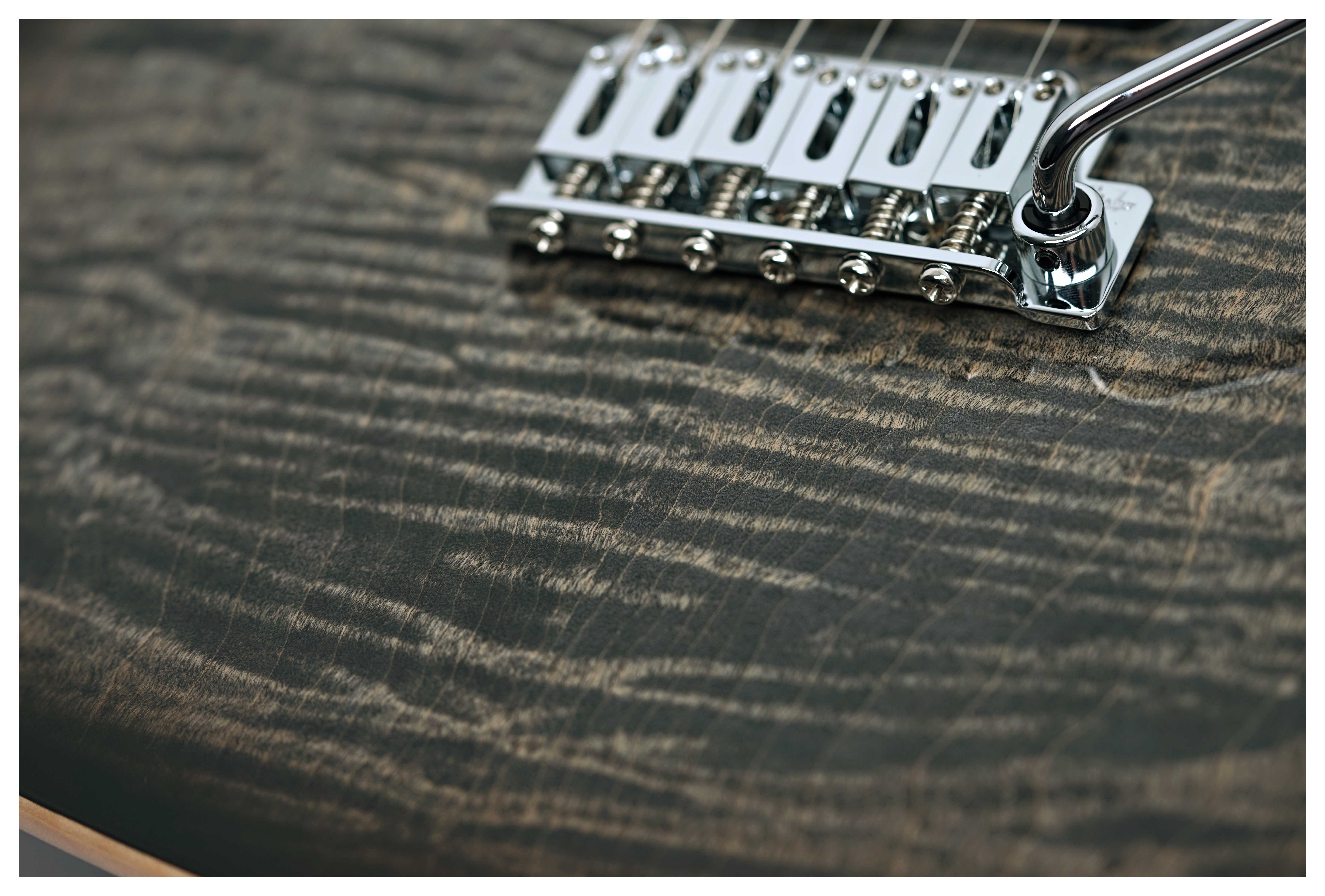 Suhr Modern Plus Charcoal Burst HSH Roasted Maple Fingerboard #91382