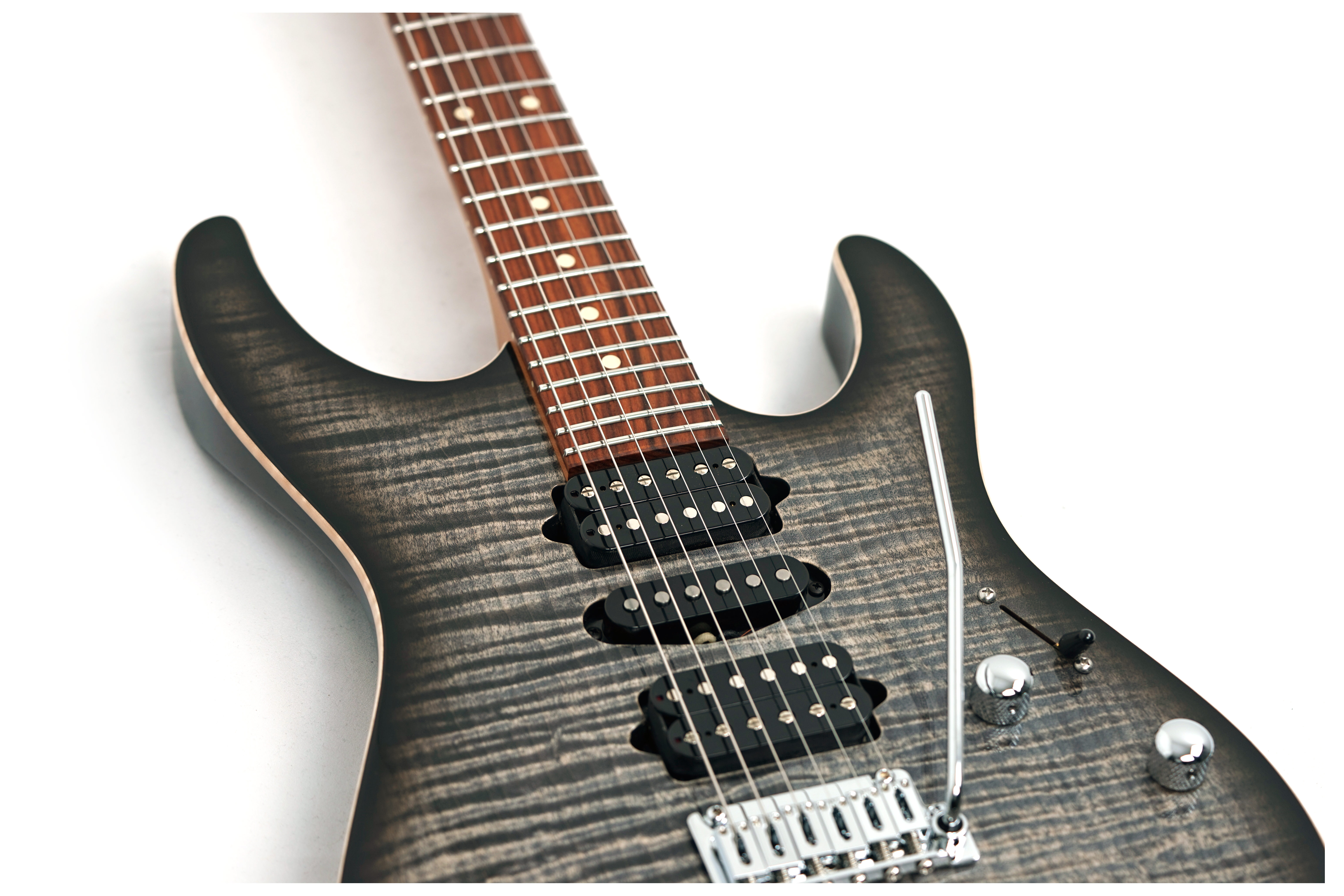 Suhr Modern Plus Charcoal Burst Pau Ferro Fingerboard HSH #91383