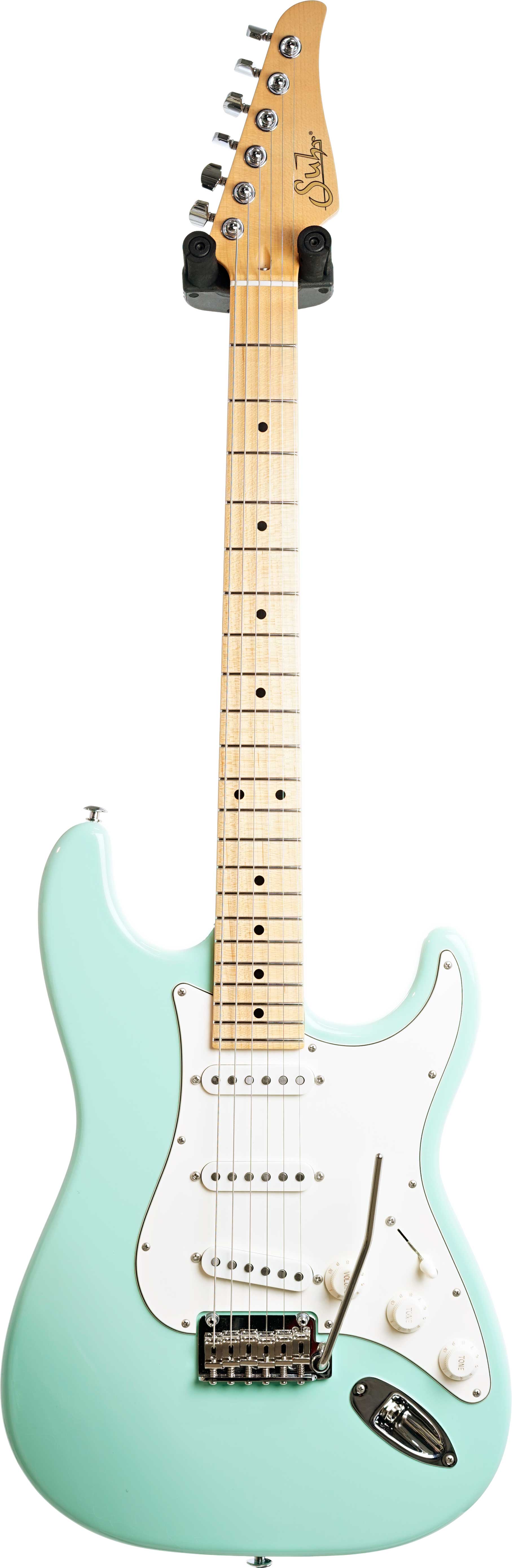 Suhr Classic Antique S Surf Green SSS Maple Fingerboard SSCII 