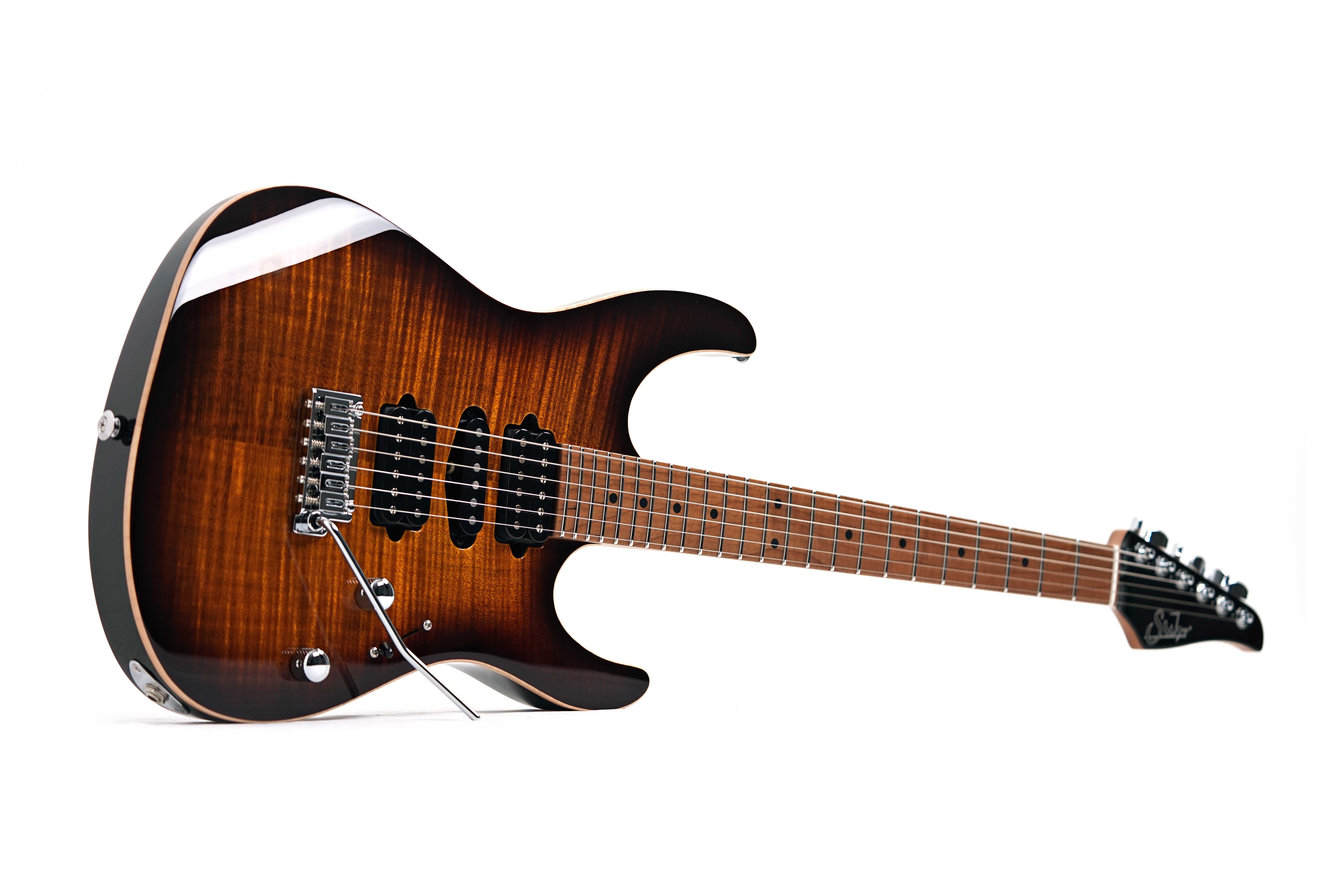 Suhr Modern Plus Bengal Burst Maple Fingerboard HSH #91379