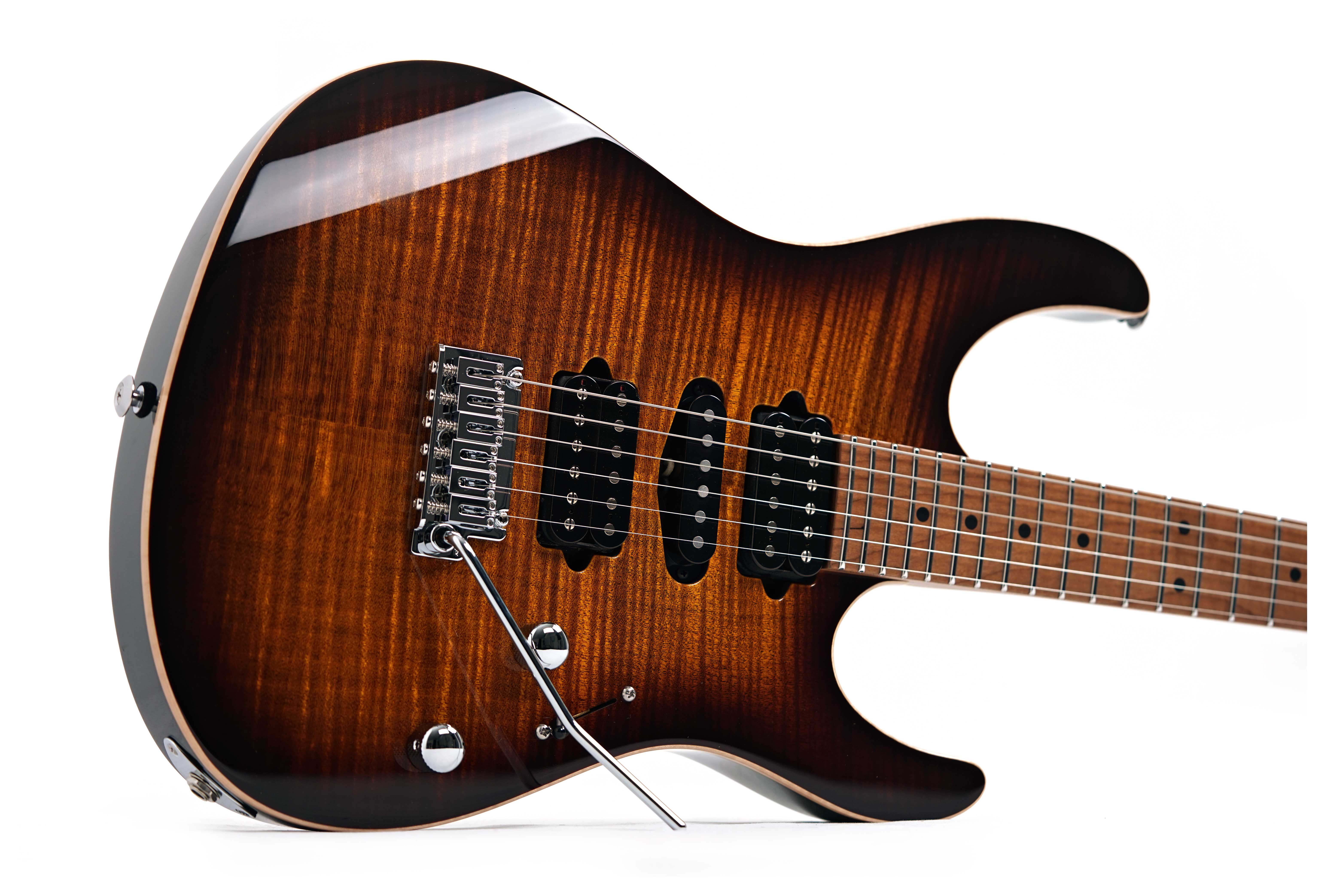 Suhr Modern Plus Bengal Burst Maple Fingerboard HSH #91379