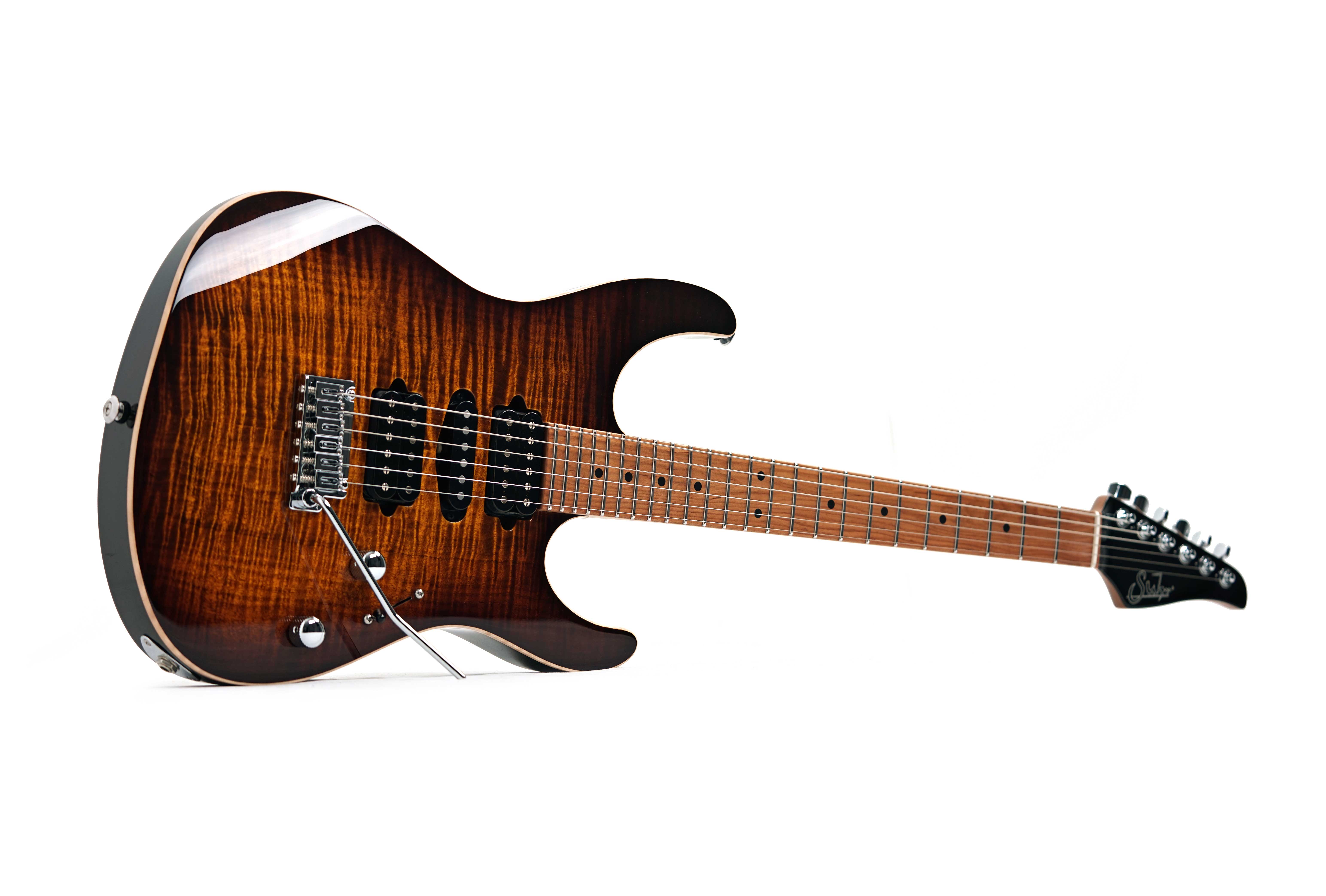 Suhr Modern Plus Bengal Burst Maple Fingerboard HSH #91380