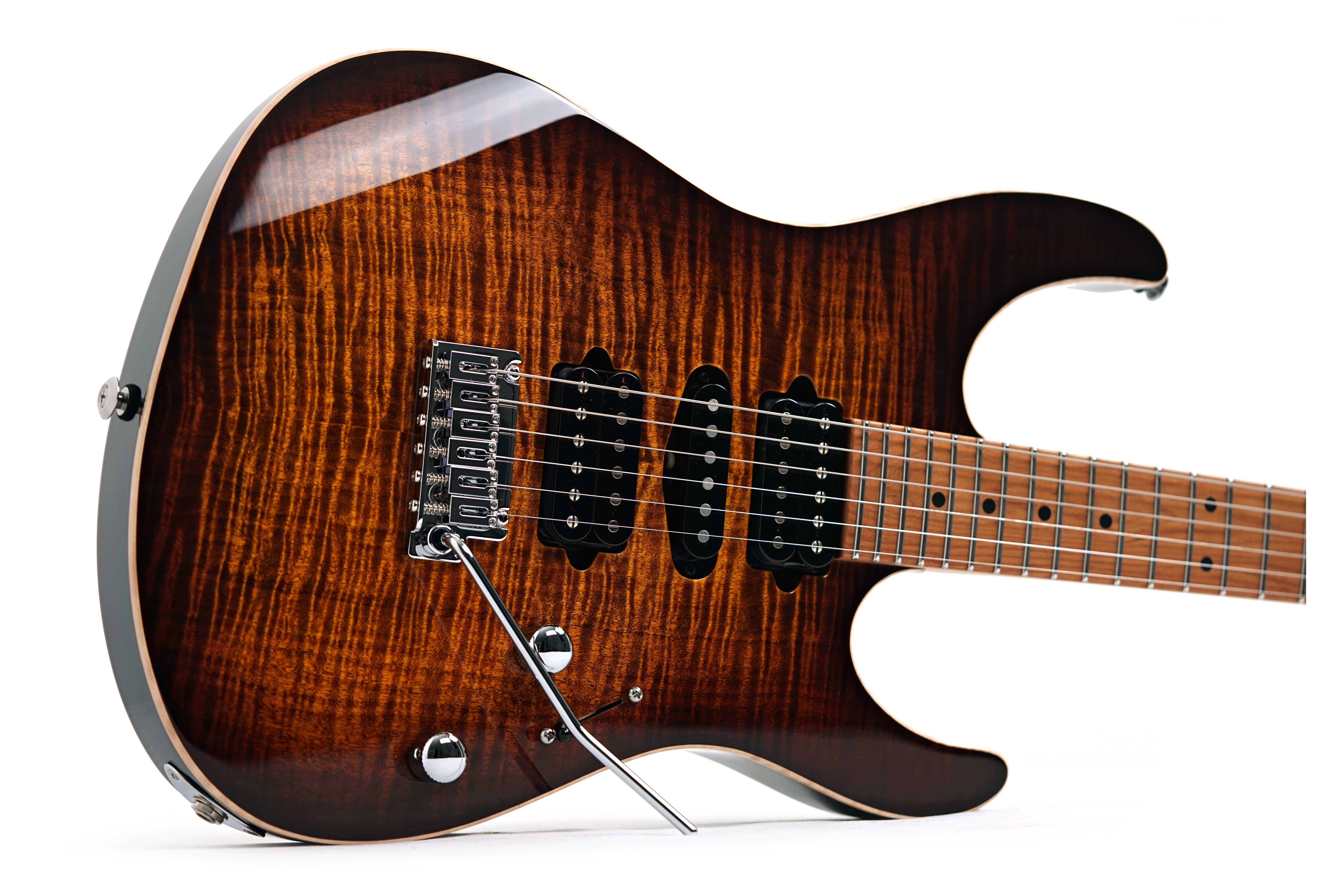 Suhr Modern Plus Bengal Burst Maple Fingerboard HSH #91380