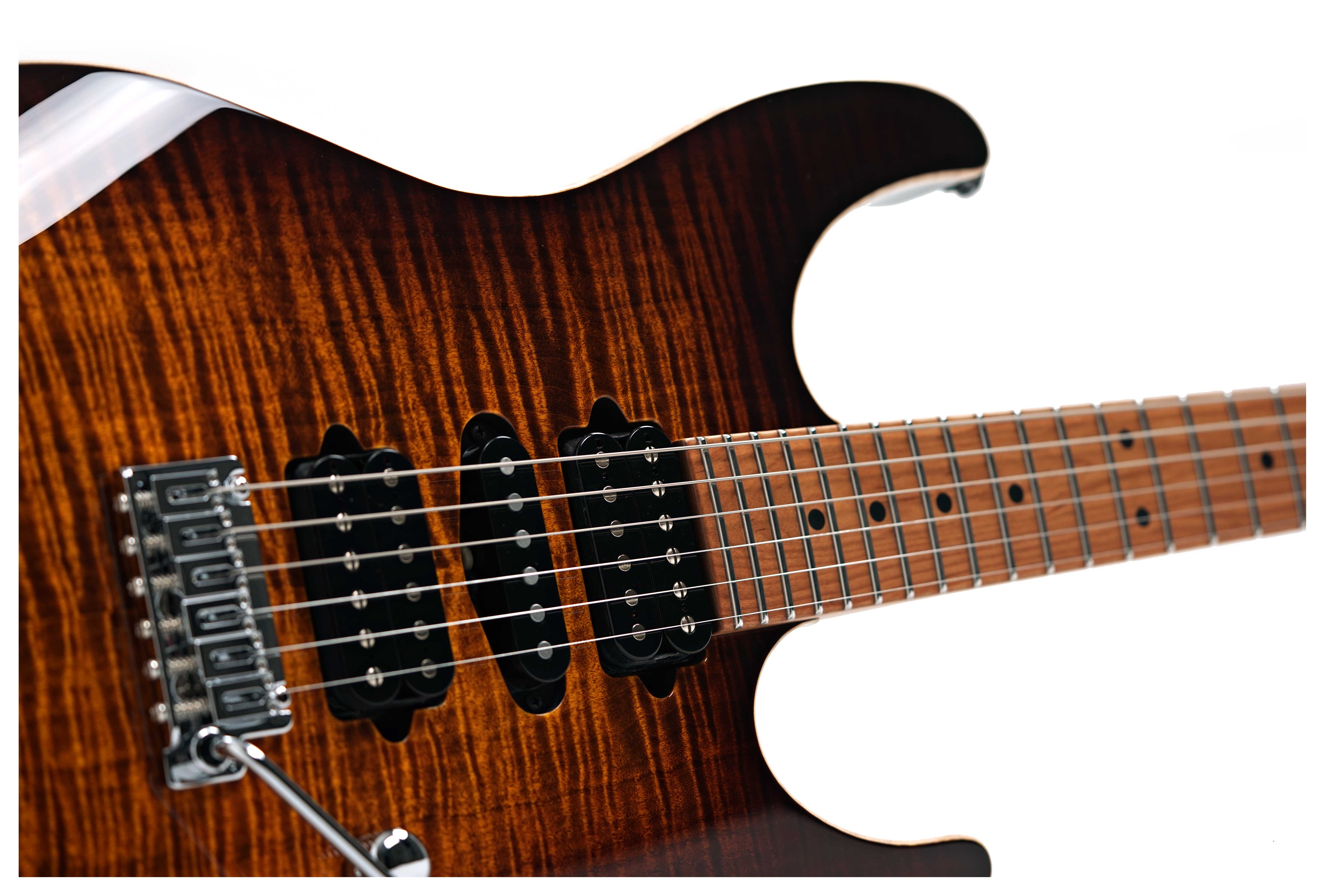 Suhr Modern Plus Bengal Burst Maple Fingerboard HSH #91380