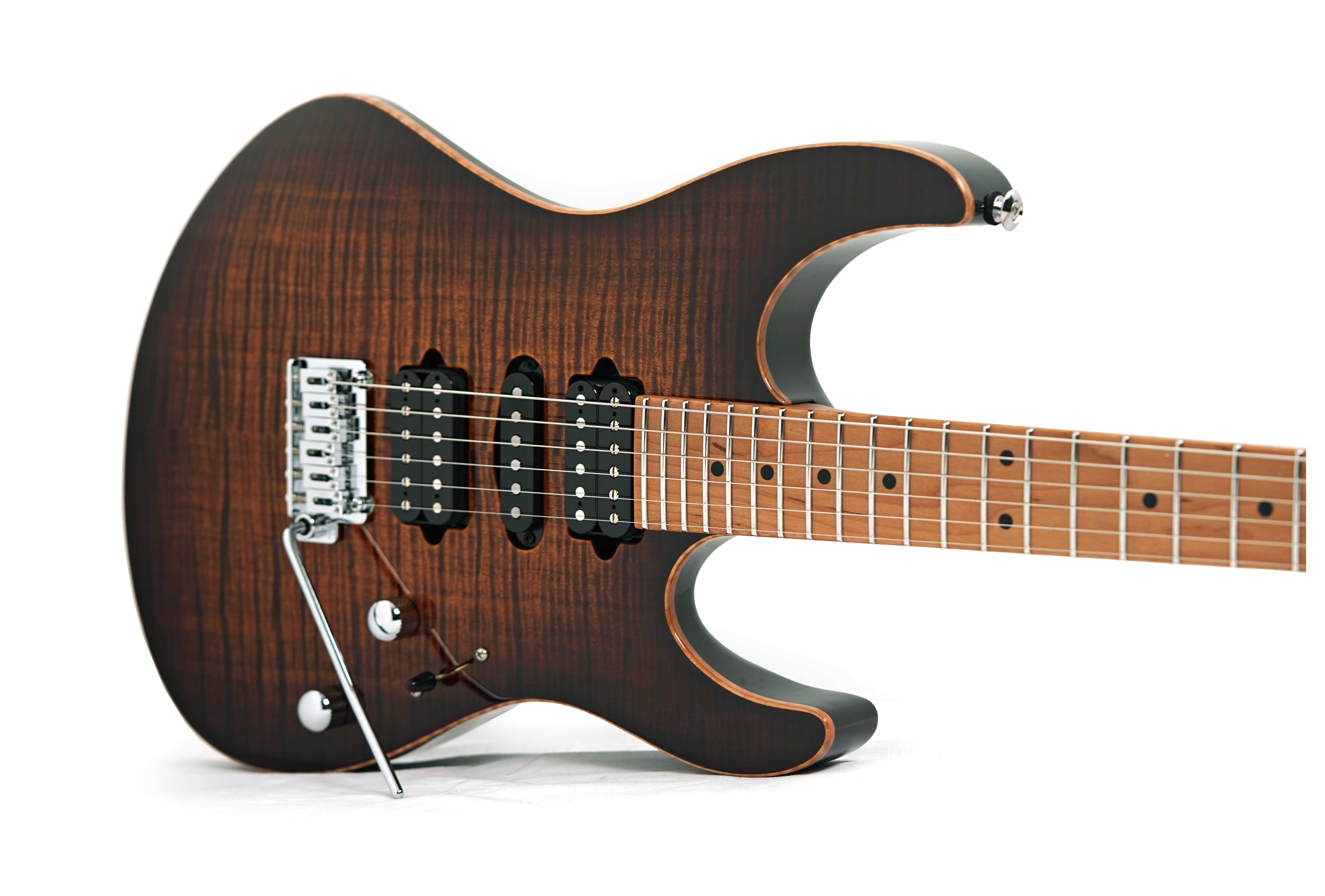 Suhr Modern Plus Bengal Burst Maple Fingerboard HSH #87621