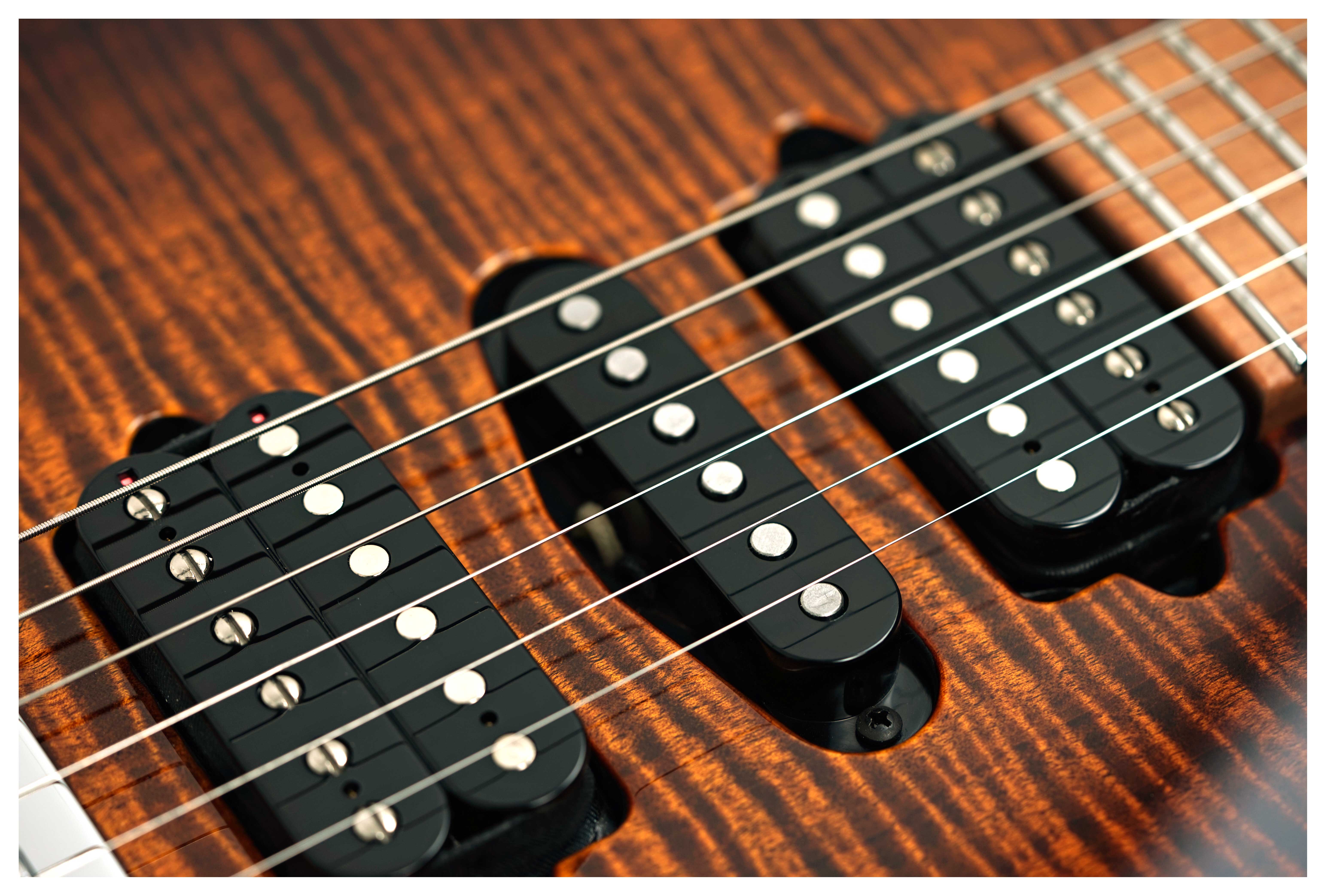 Suhr Modern Plus Bengal Burst Maple Fingerboard HSH #87621