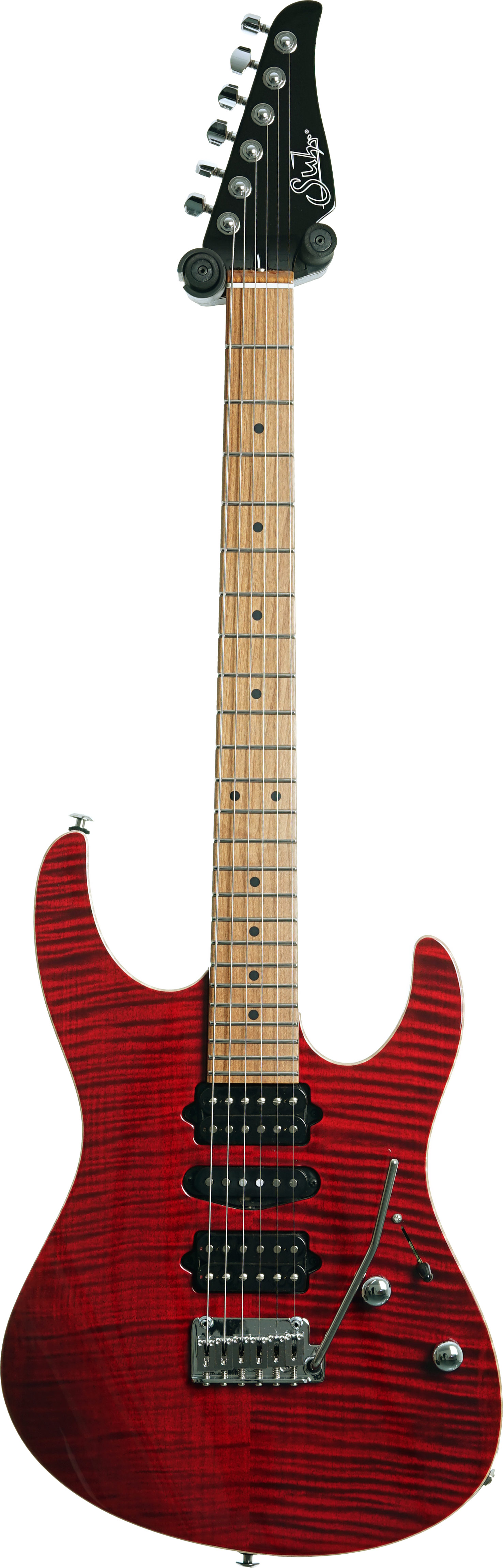 Suhr Modern Plus Chilli Pepper Red Maple Fingerboard HSH Gotoh 510 #79973