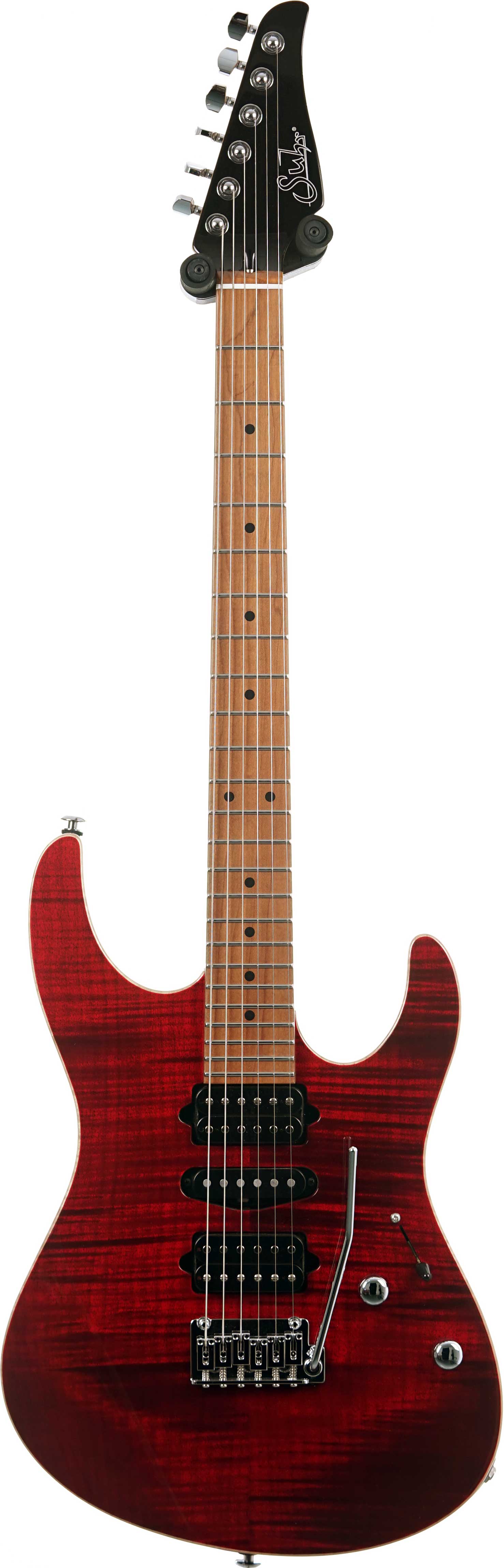 Suhr Modern Plus Chilli Pepper Red Maple Fingerboard HSH #87622