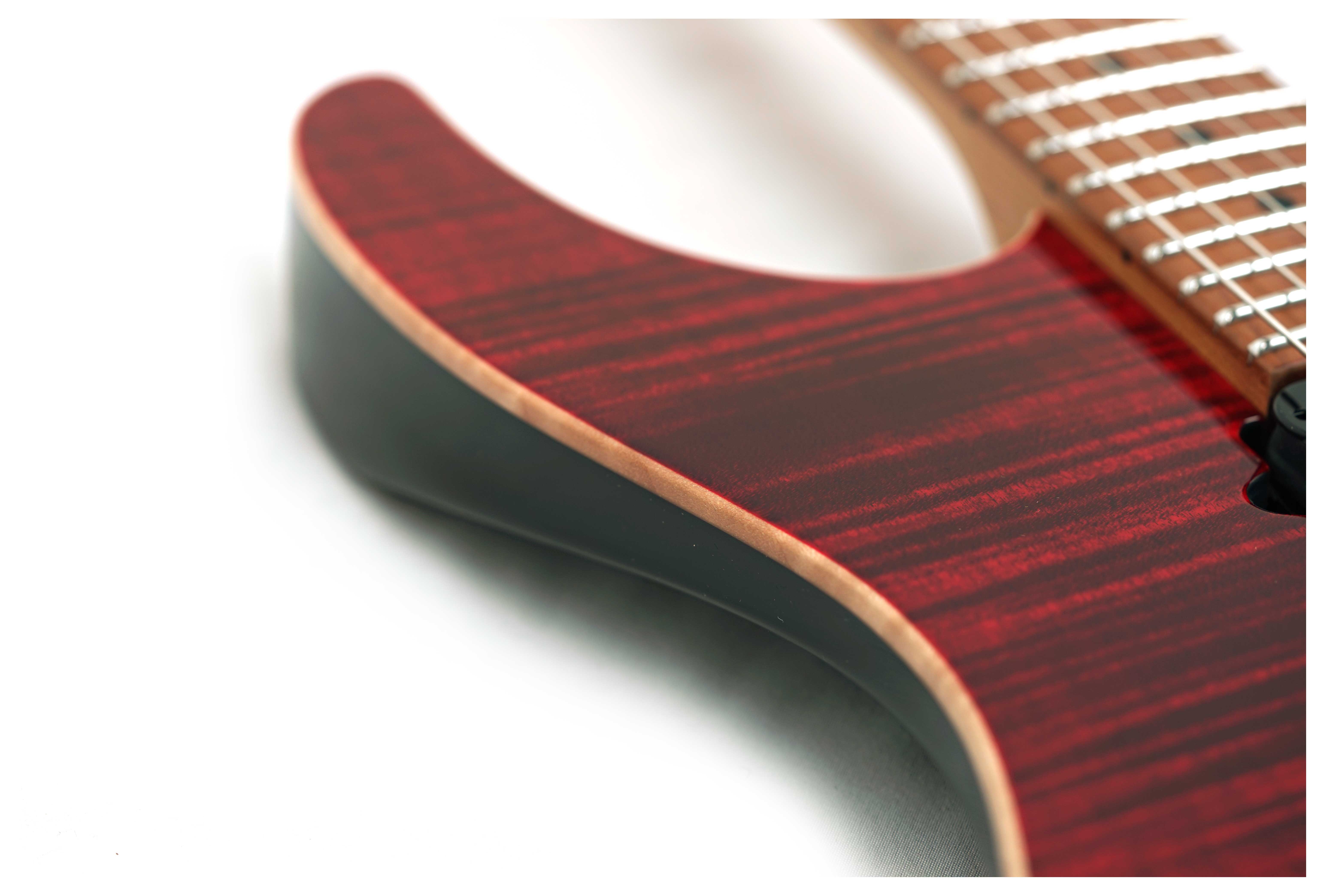 Suhr Modern Plus Chilli Pepper Red Maple Fingerboard HSH #87622