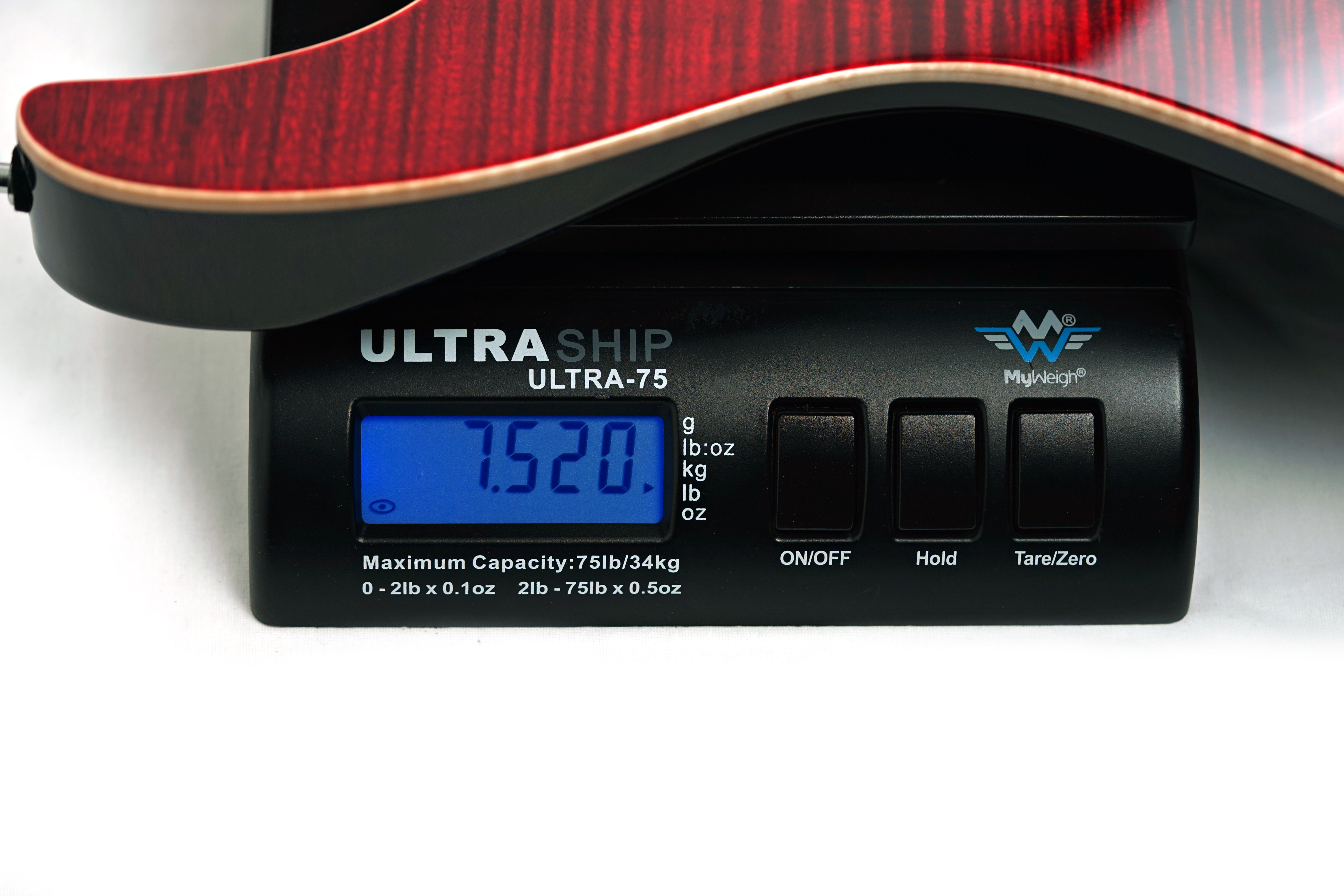 Suhr Modern Plus Chilli Pepper Red Maple Fingerboard HSH #91384