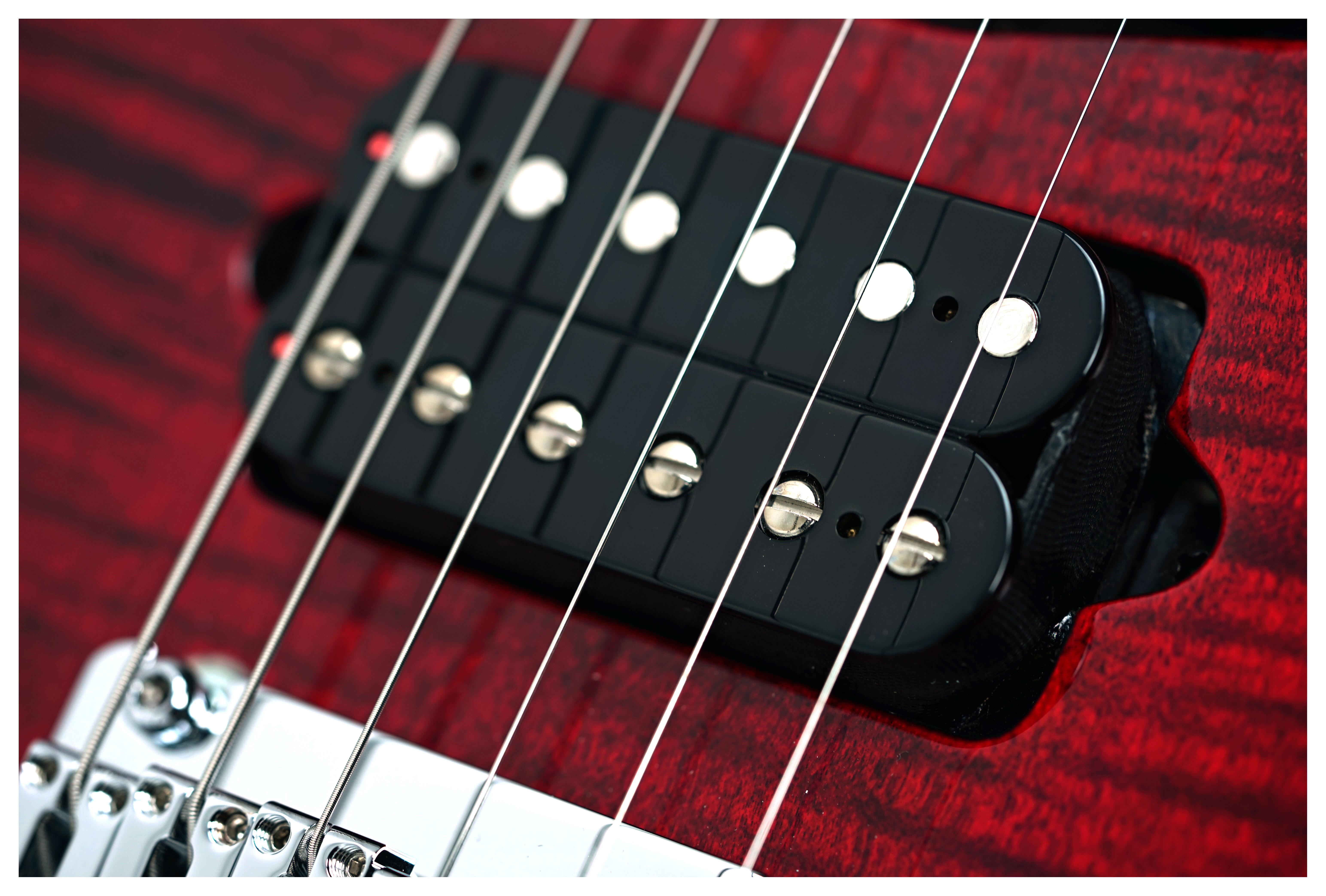 Suhr Modern Plus Chilli Pepper Red Maple Fingerboard HSH #91384