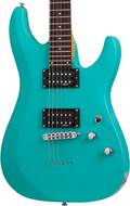 Schecter C-6 Deluxe Satin Aqua