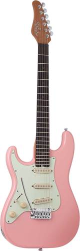 Schecter Nick Johnston Traditional SSS Atomic Coral Left Handed