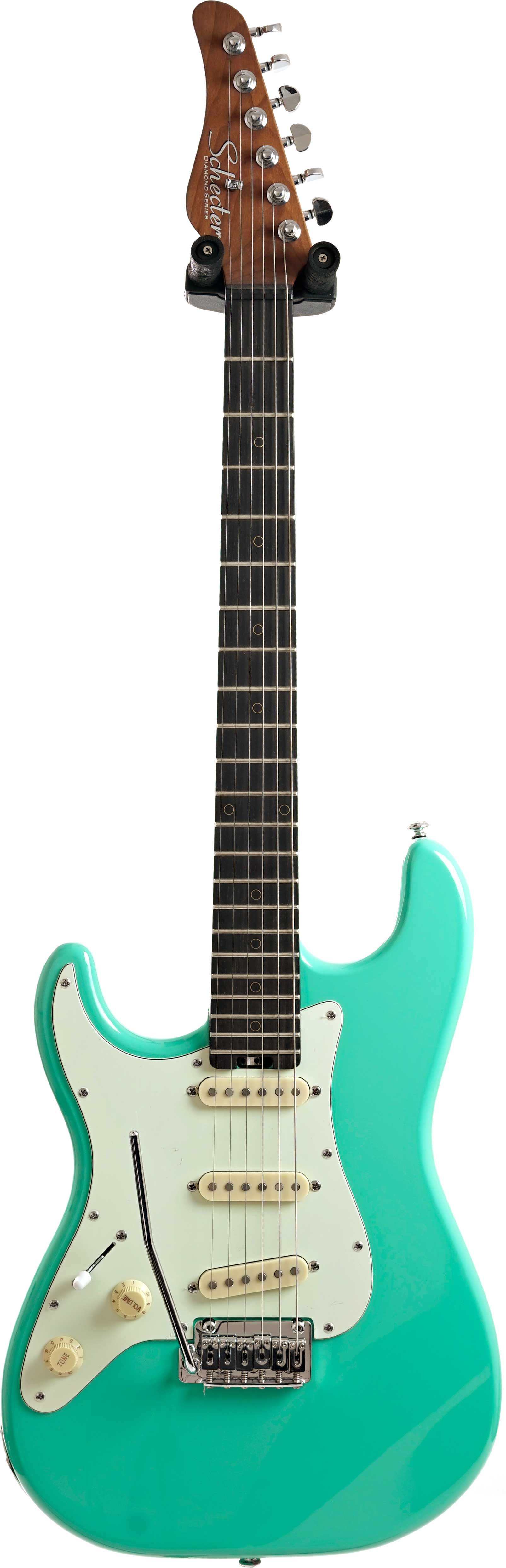Schecter Nick Johnston Traditional SSS Atomic Green Left Handed (Ex-Demo) #IW22050661