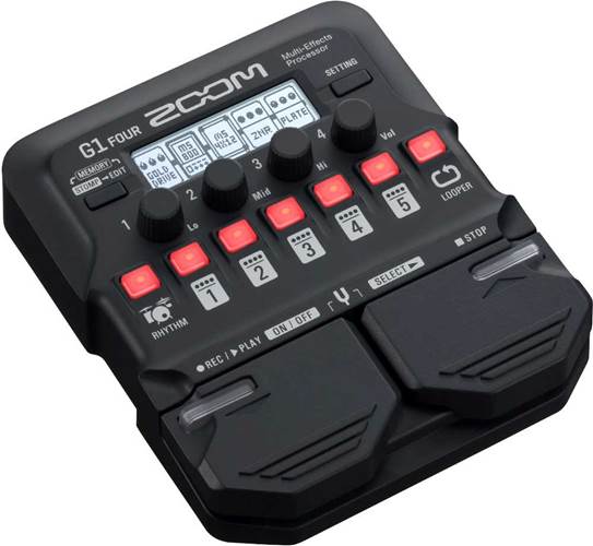Zoom G1 Four Guitar Amp Modeller and Multi Effects Processor Pedal Zoom G1 Four Guitar Amp Modeller and Multi Effects Processor Pedal
