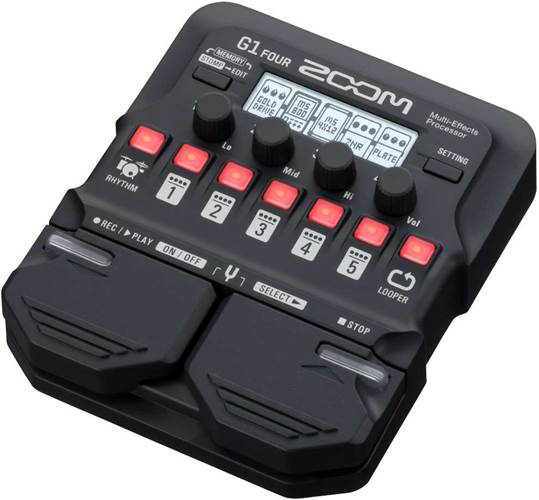 Zoom G1 Four Guitar Amp Modeller and Multi Effects Processor Pedal Zoom G1 Four Guitar Amp Modeller and Multi Effects Processor Pedal