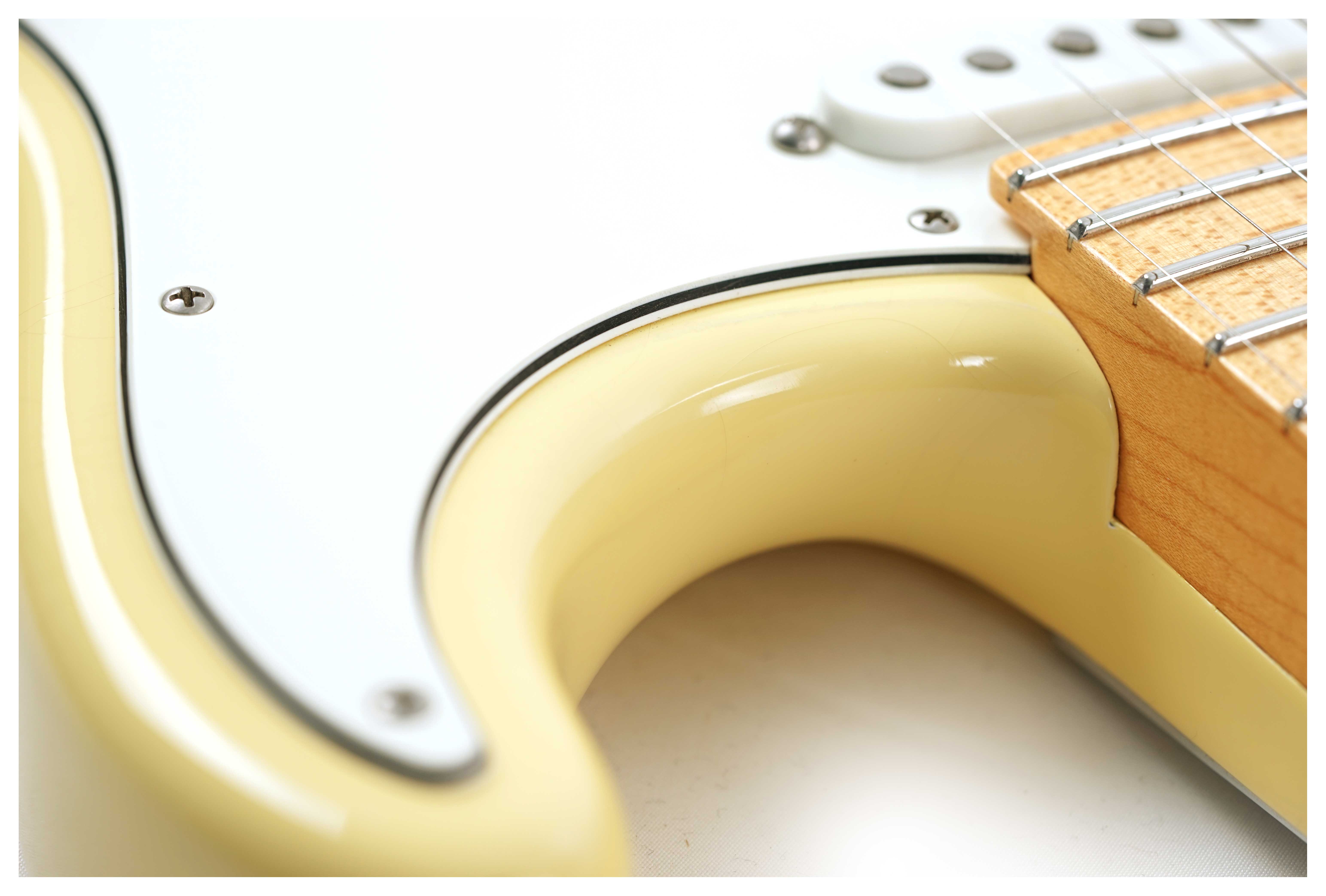 Suhr Classic Antique S Vintage Yellow SSS Maple Fingerboard SSCII #71022