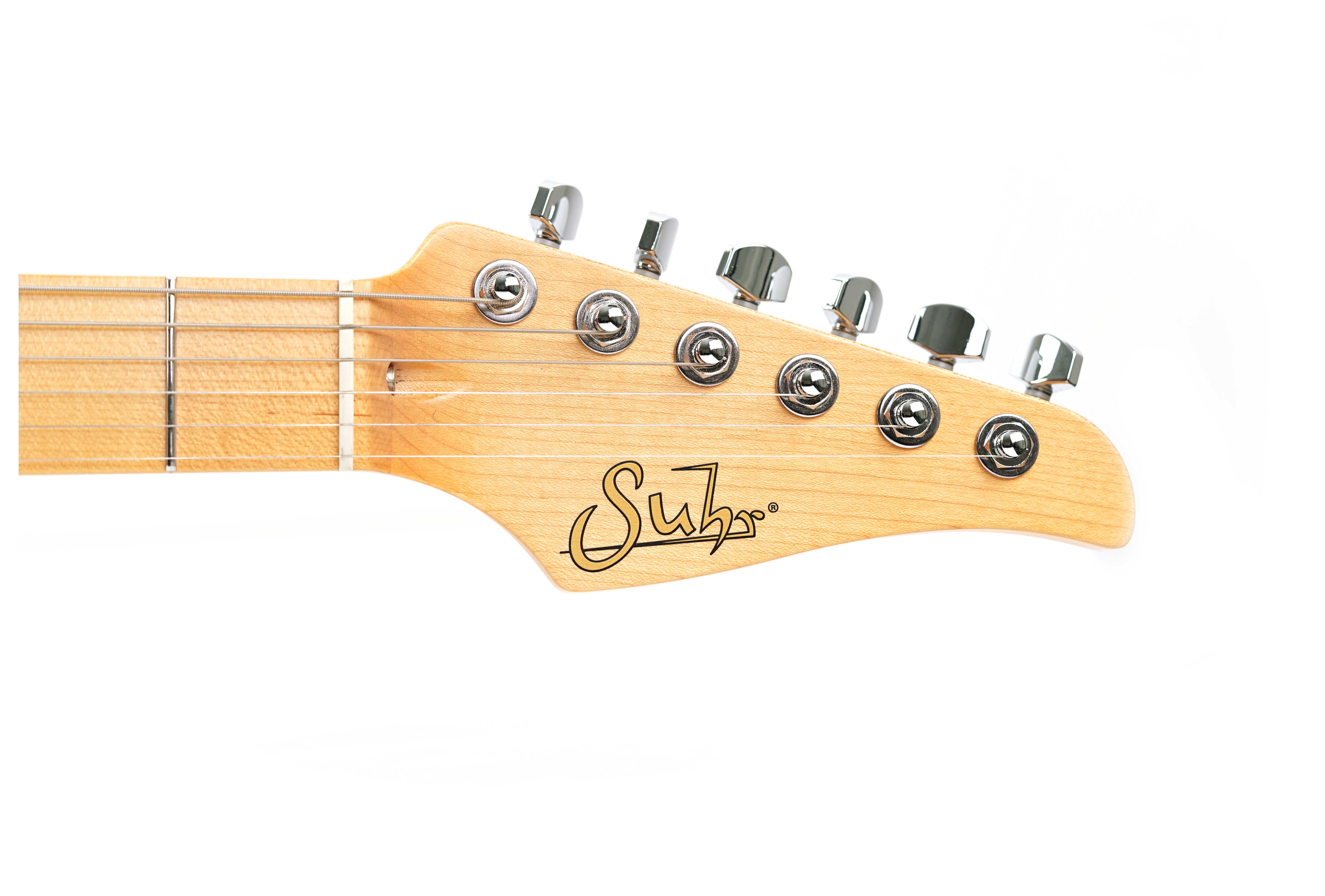 Suhr Classic Antique S Vintage Yellow SSS Maple Fingerboard SSCII #71022