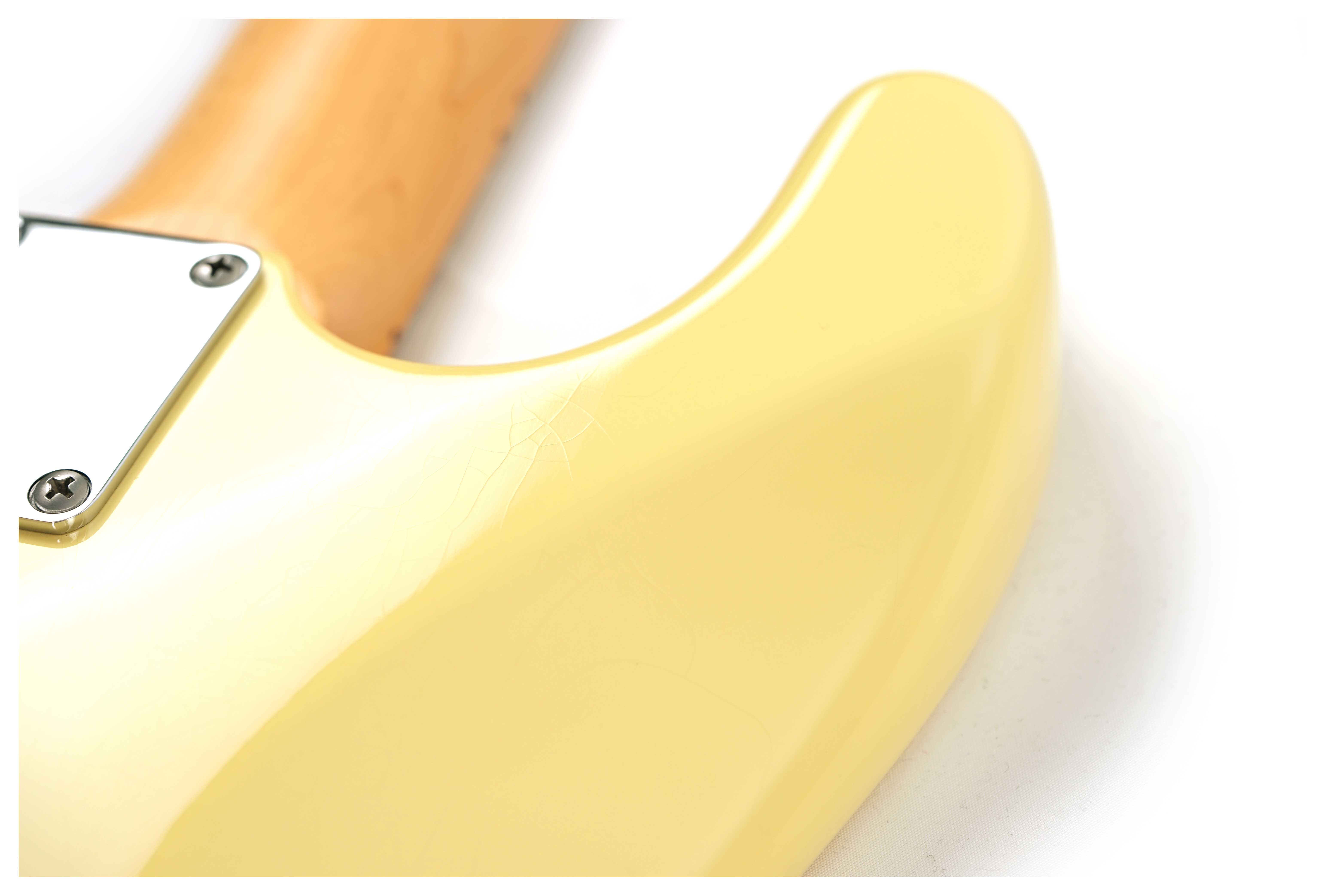 Suhr Classic Antique S Vintage Yellow SSS Maple Fingerboard SSCII #71022