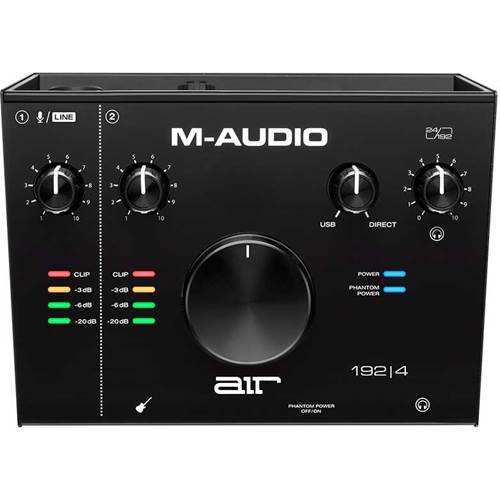 M-Audio AIR 192 4 2-In/2-Out 24/192 USB Audio Interface