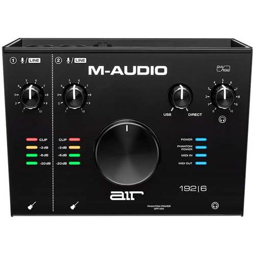 M-Audio AIR 192 6 2-In/2-Out 24/192 USB Audio/MIDI Interface