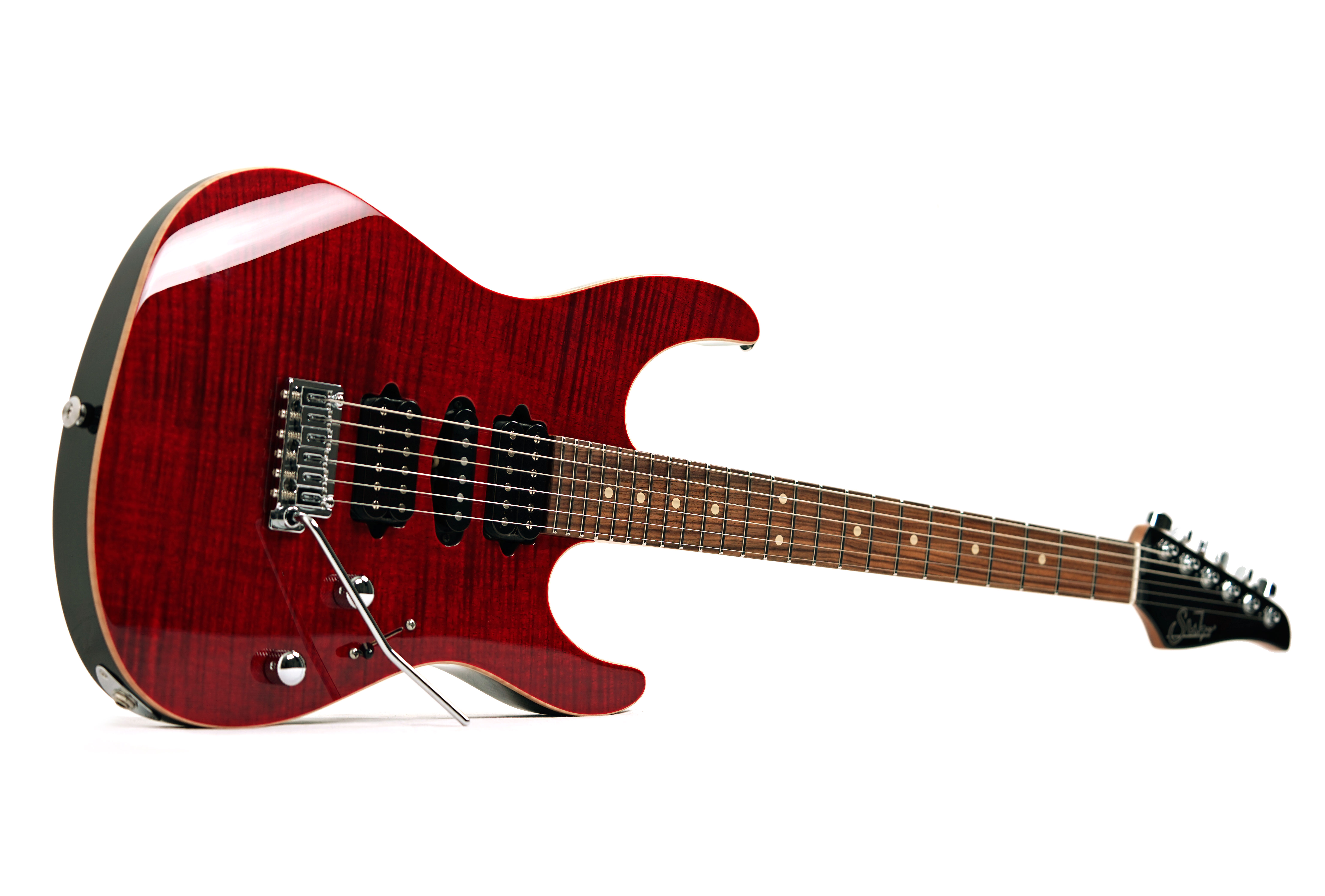 Suhr Modern Plus Chilli Pepper Red Pau Ferro Fingerboard HSH #91385