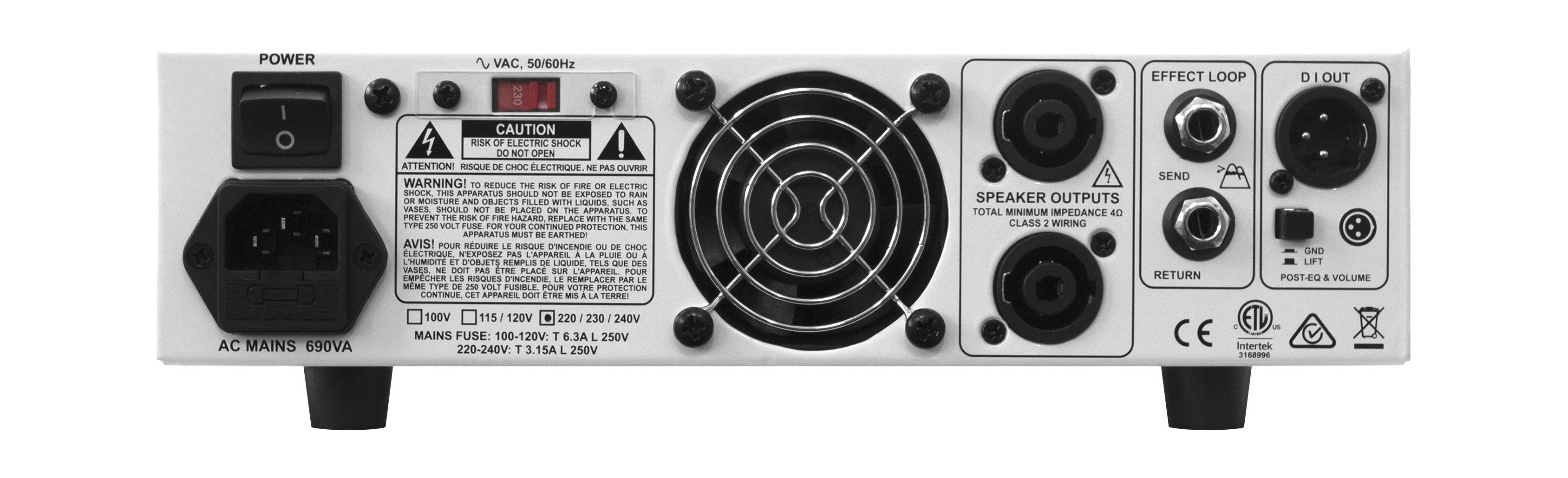 Orange Little Bass Thing 500w Bass Solid State Amp Head 