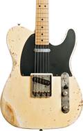 LSL Instruments T Bone Heavy Aged Vintage Cream Ash Body Roasted Maple Fingerboard #Ashah