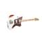 LSL Instruments Placerita White Over 3 Tone Sunburst Heavy Aged Roasted Maple Fingerboard #6070 Front View