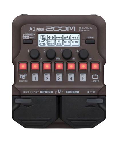 Zoom A1 Four Acoustic Multi Effects Processor