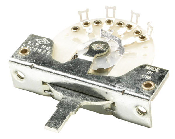 Fender Pure Vintage 3-Position Pickup Selector Switch with Mounting Hardware