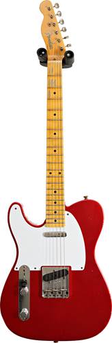 Fender Custom Shop 1957 Telecaster Journeyman Relic Aged Candy Apple Red Left Handed #CZ553583