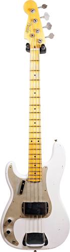 Fender Custom Shop 1957 Precision Bass Journeyman Relic Aged White Blonde Left Handed #CZ546418