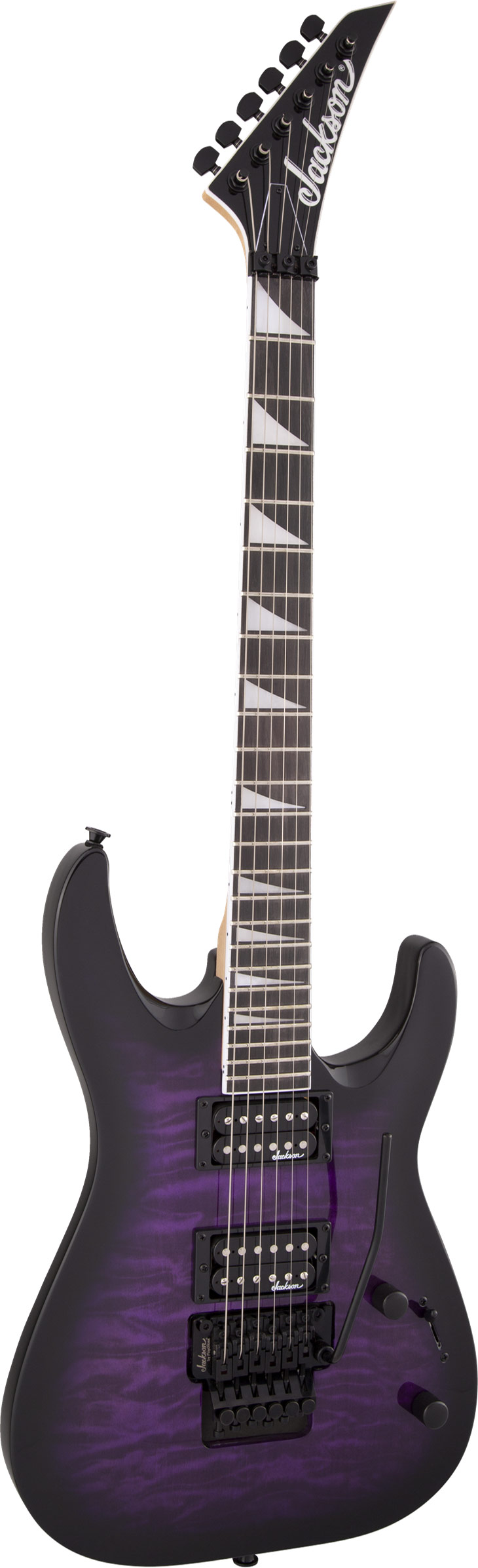 Jackson JS32Q Dinky Archtop Transparent Purple Burst