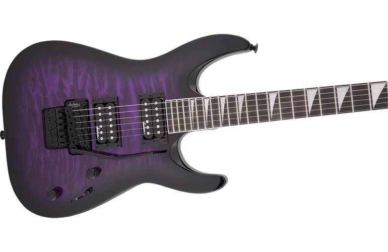 Jackson JS32Q Dinky Archtop Transparent Purple Burst Jackson JS32Q Dinky Archtop Transparent Purple Burst