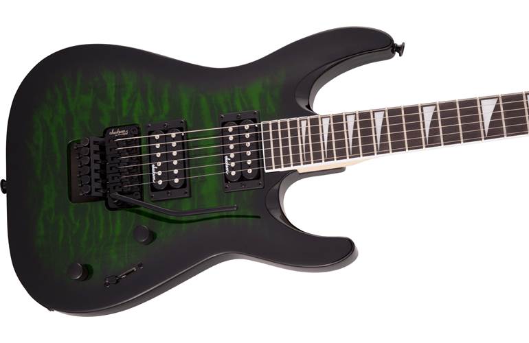 Jackson JS Series Dinky Arch Top JS32Q DKA Transparent Green Burst Amaranth Fingerboard Jackson JS Series Dinky Arch Top JS32Q DKA Transparent Green Burst Amaranth Fingerboard