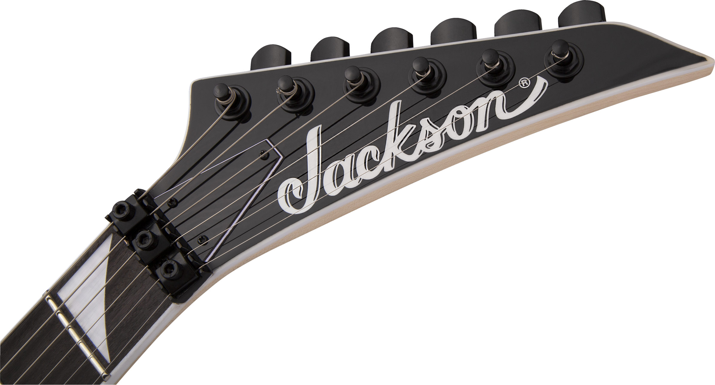 Jackson JS Series Dinky Arch Top JS32Q DKA Transparent Green Burst Amaranth Fingerboard