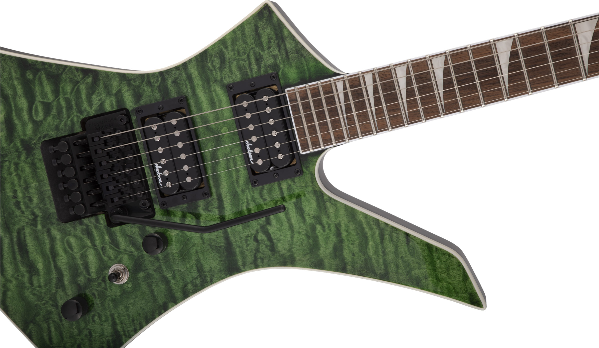 JACKSON KEXQ TRANS GREEN – Motor City Guitar