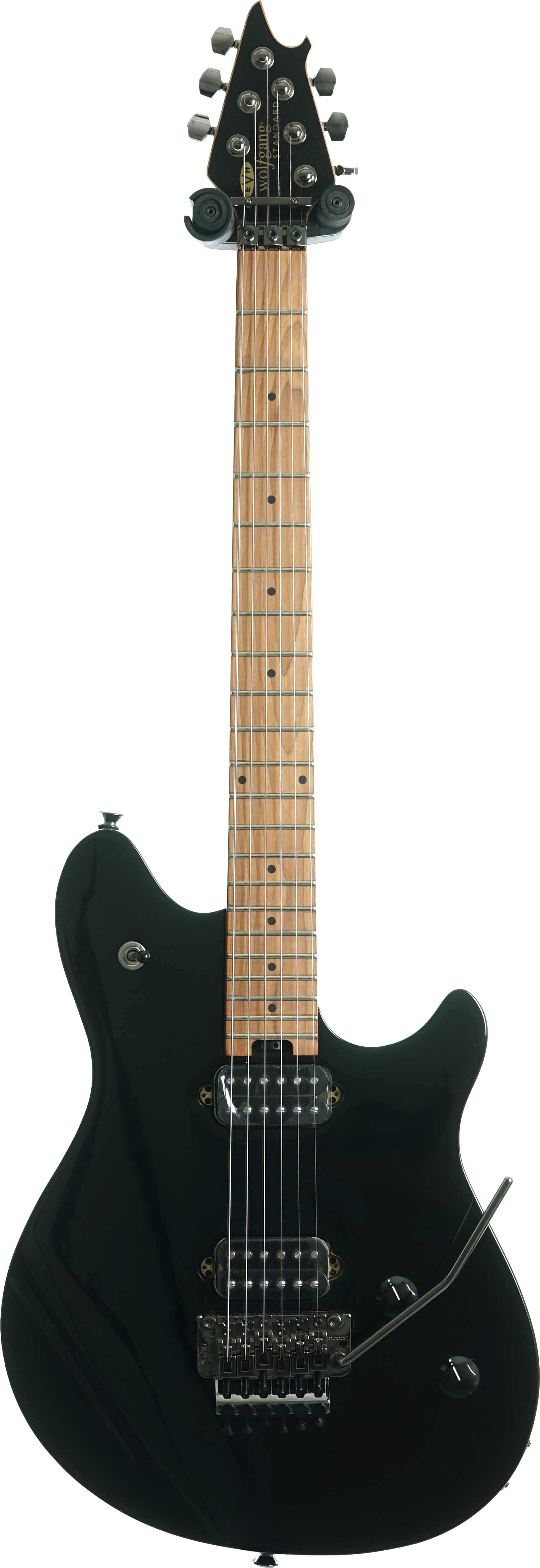 EVH Wolfgang Standard Gloss Black Roasted Maple Fingerboard (Ex-Demo) #ICE2300050