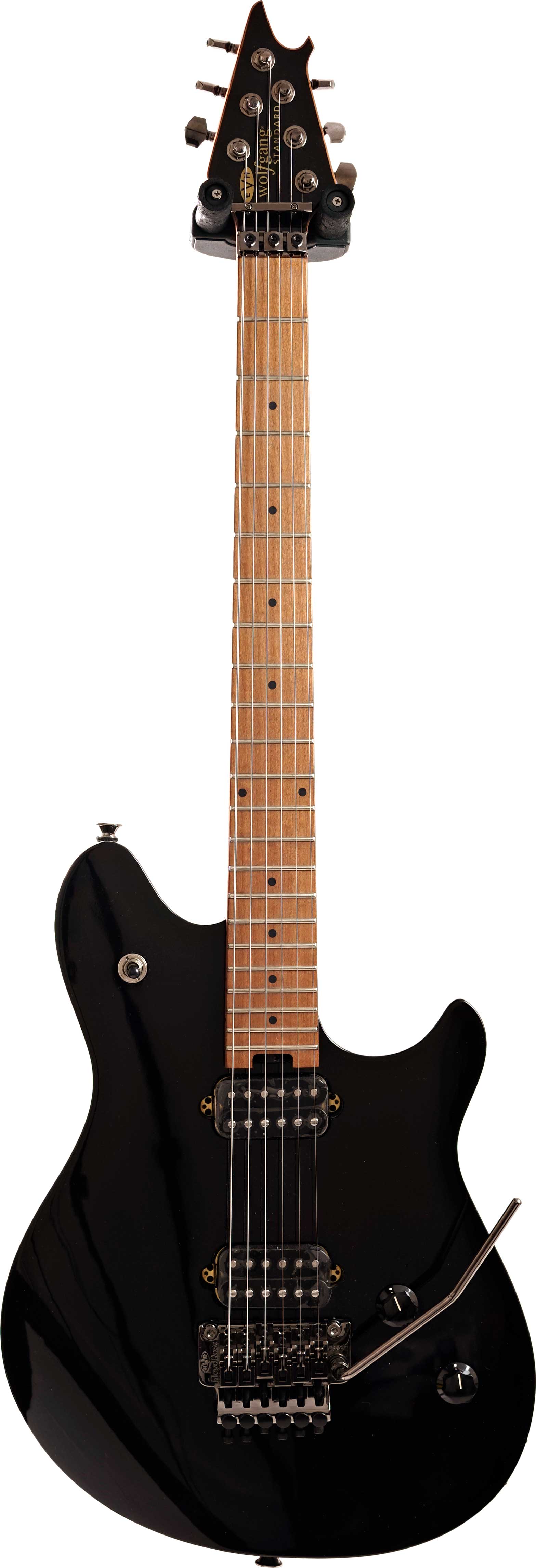 EVH Wolfgang Standard Gloss Black Roasted Maple Fingerboard (Ex-Demo) #ICE2202163