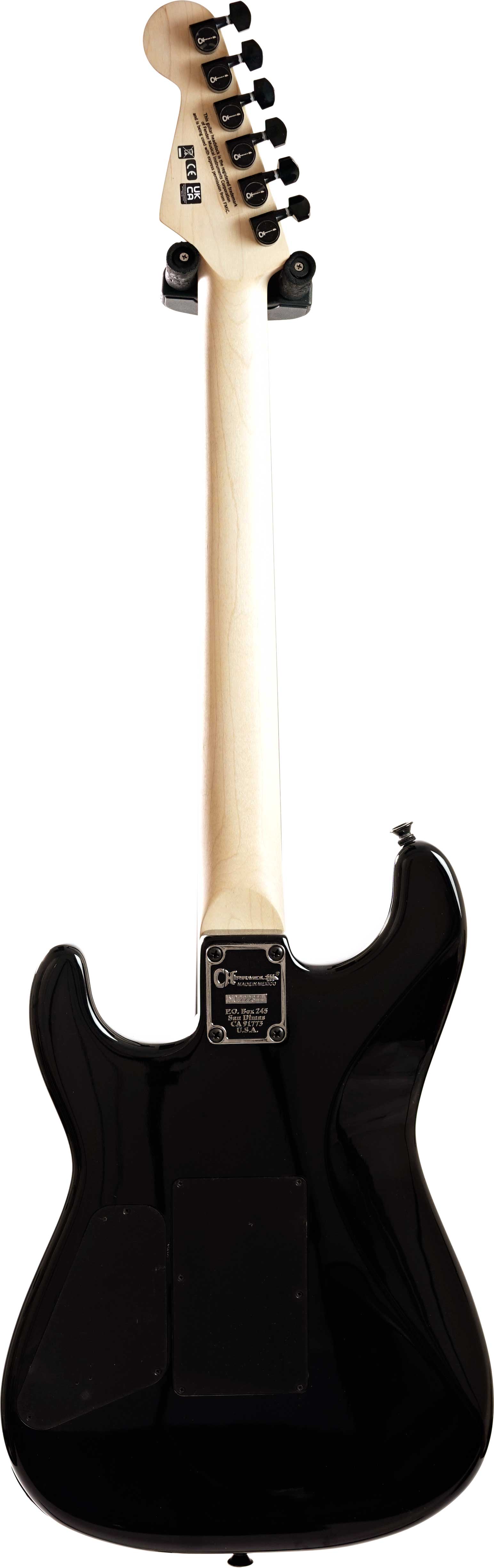 Charvel Pro-Mod San Dimas Style 1 HH FR E Gloss Black (Nearly New) #MC222344