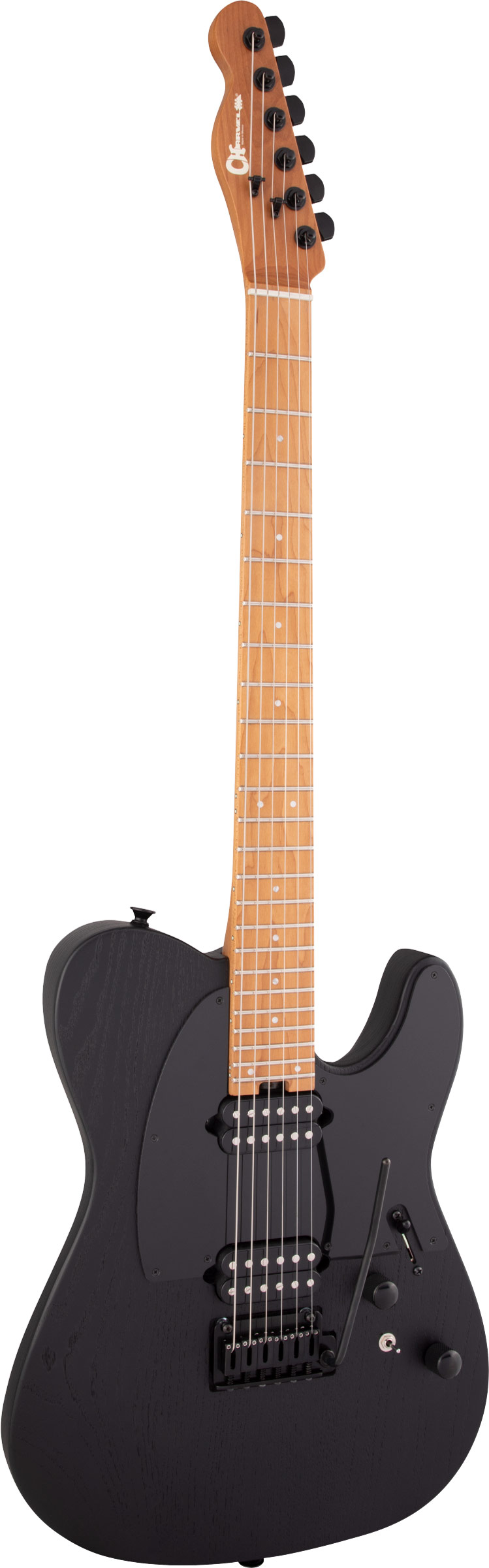 Charvel Pro-Mod So-Cal Style 2 24 HH 2PT CM Black Ash