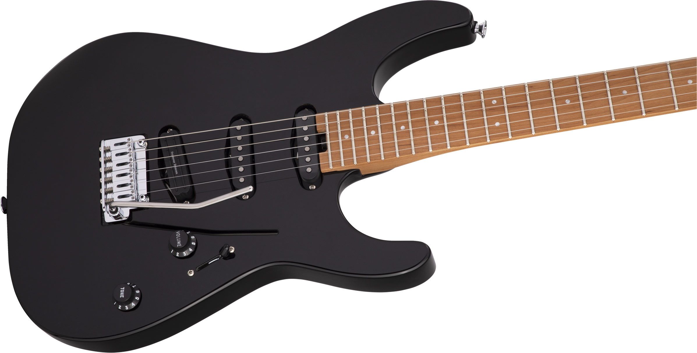 Charvel Pro-Mod DK22 SSS 2PT CM Gloss Black