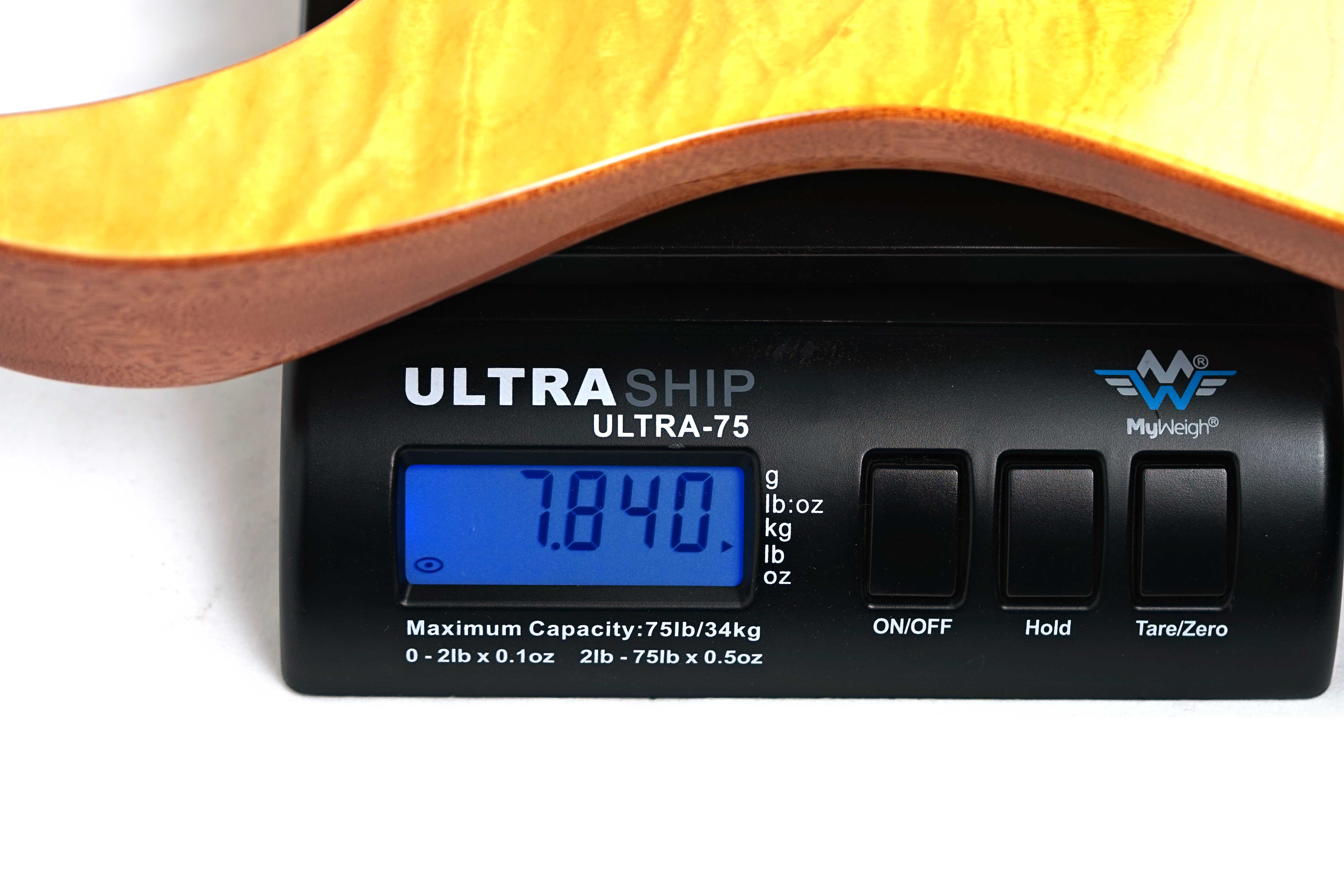 Charvel Pro-Mod DK24 HH FR M Mahogany with Quilt Maple Dark Amber (Ex-Demo) #MC24002524