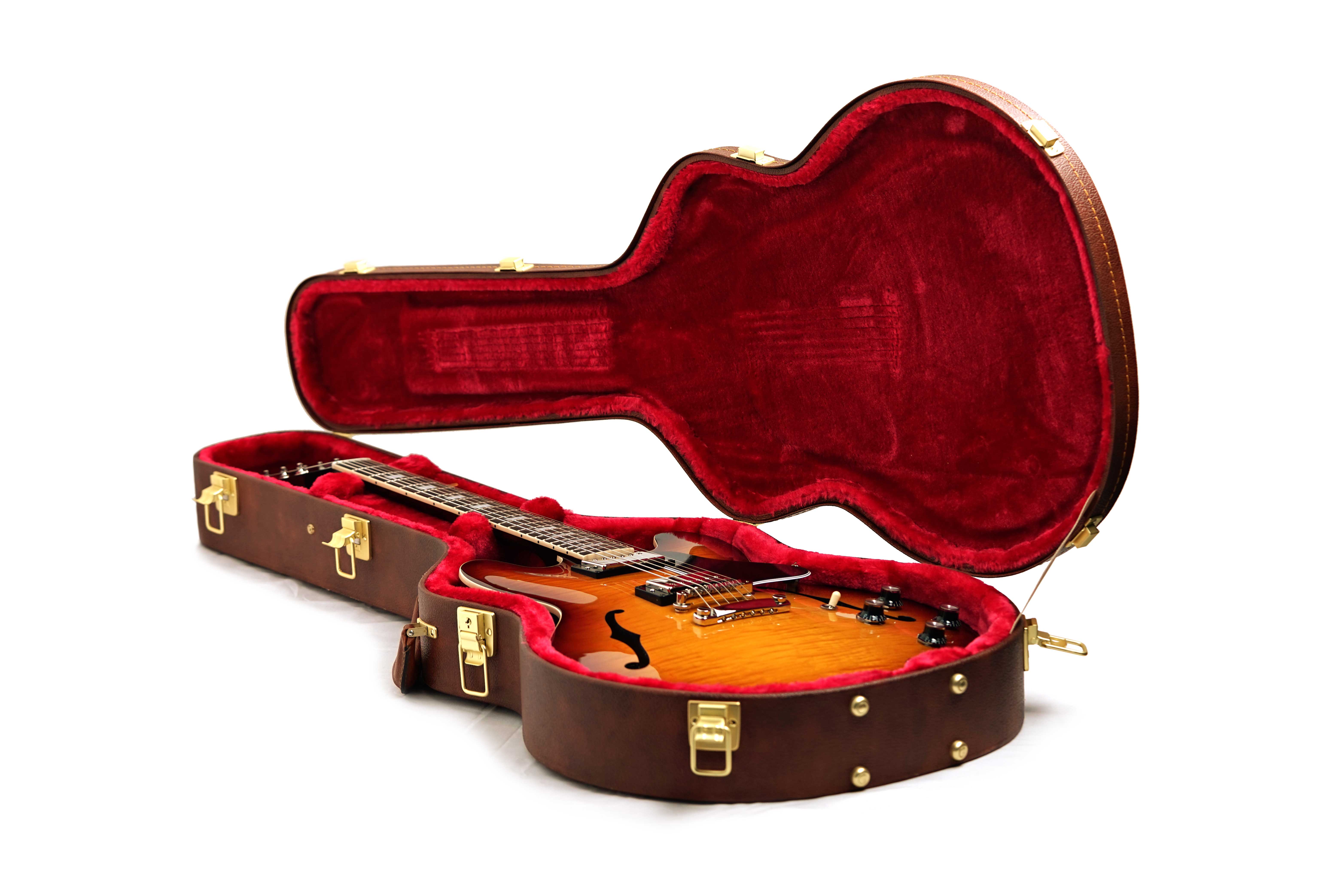 Gibson ES-335 Figured Iced Tea #202260094