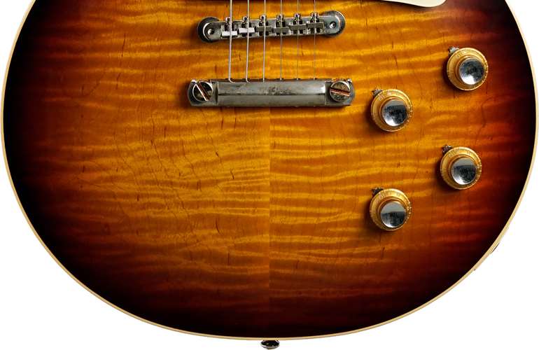 Gibson Custom Shop 60th Anniversary 1960 Les Paul Standard V3 VOS Washed Bourbon Burst #001266 Gibson Custom Shop 60th Anniversary 1960 Les Paul Standard V3 VOS Washed Bourbon Burst #001266