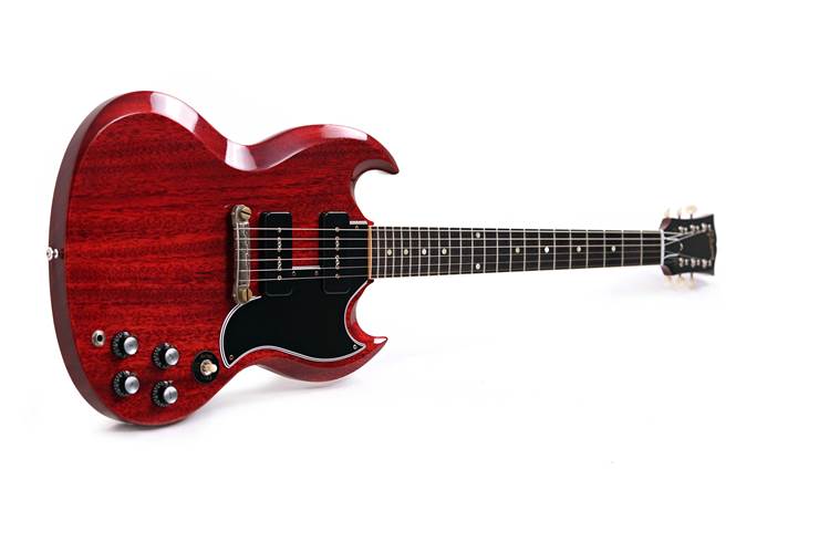 Gibson Custom Shop 1963 SG Special Reissue Lightning Bar VOS Cherry Red #504383 Gibson Custom Shop 1963 SG Special Reissue Lightning Bar VOS Cherry Red #504383